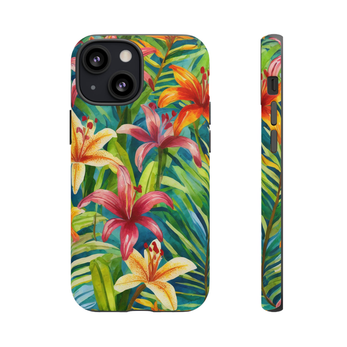 Rainforest Reverie: Jimmy Reefs Tropical Bloom Tough Case