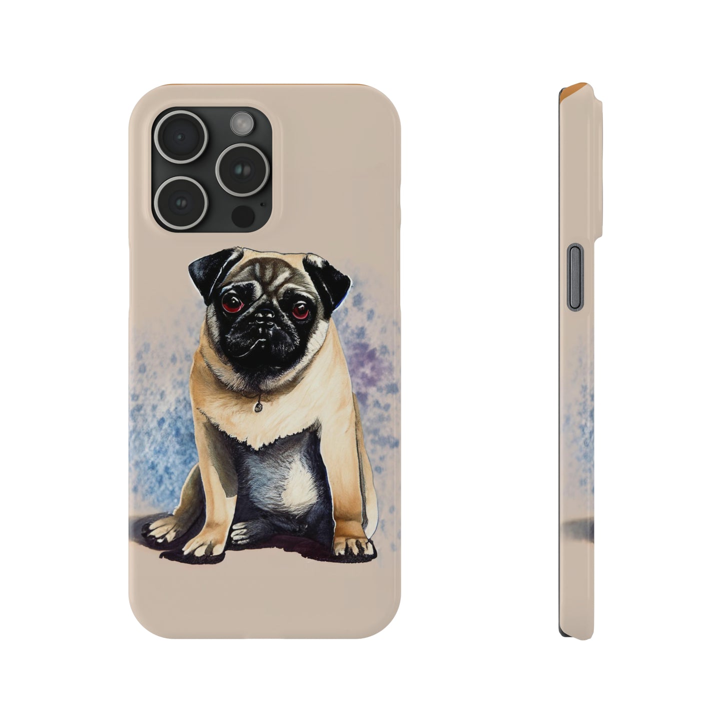 Pug Charm: Jimmy Reefs Slim Pug Edition Case