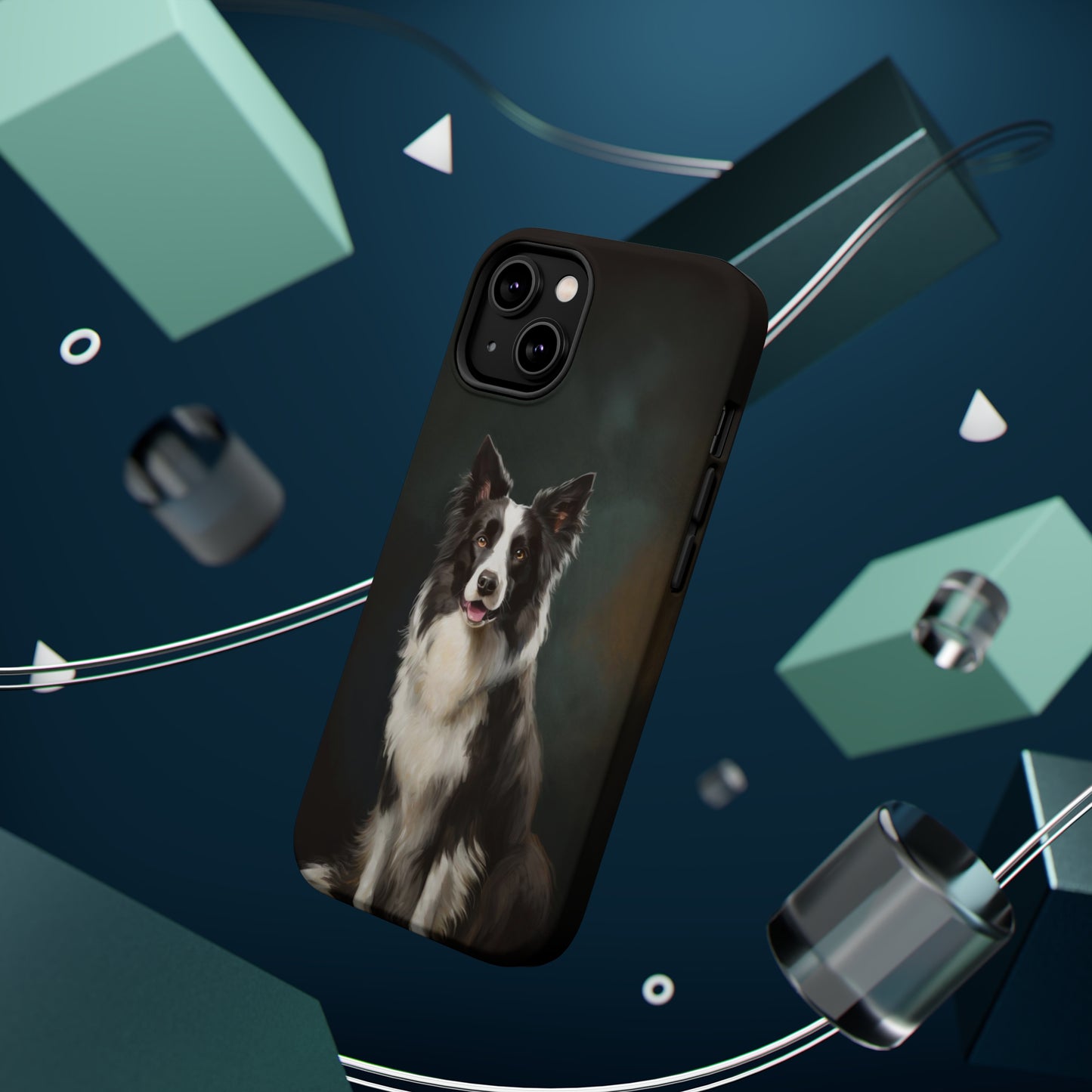 Border Collie Brilliance: Jimmy Reefs Collection β Energetic Edition MagSafe Tough Cases