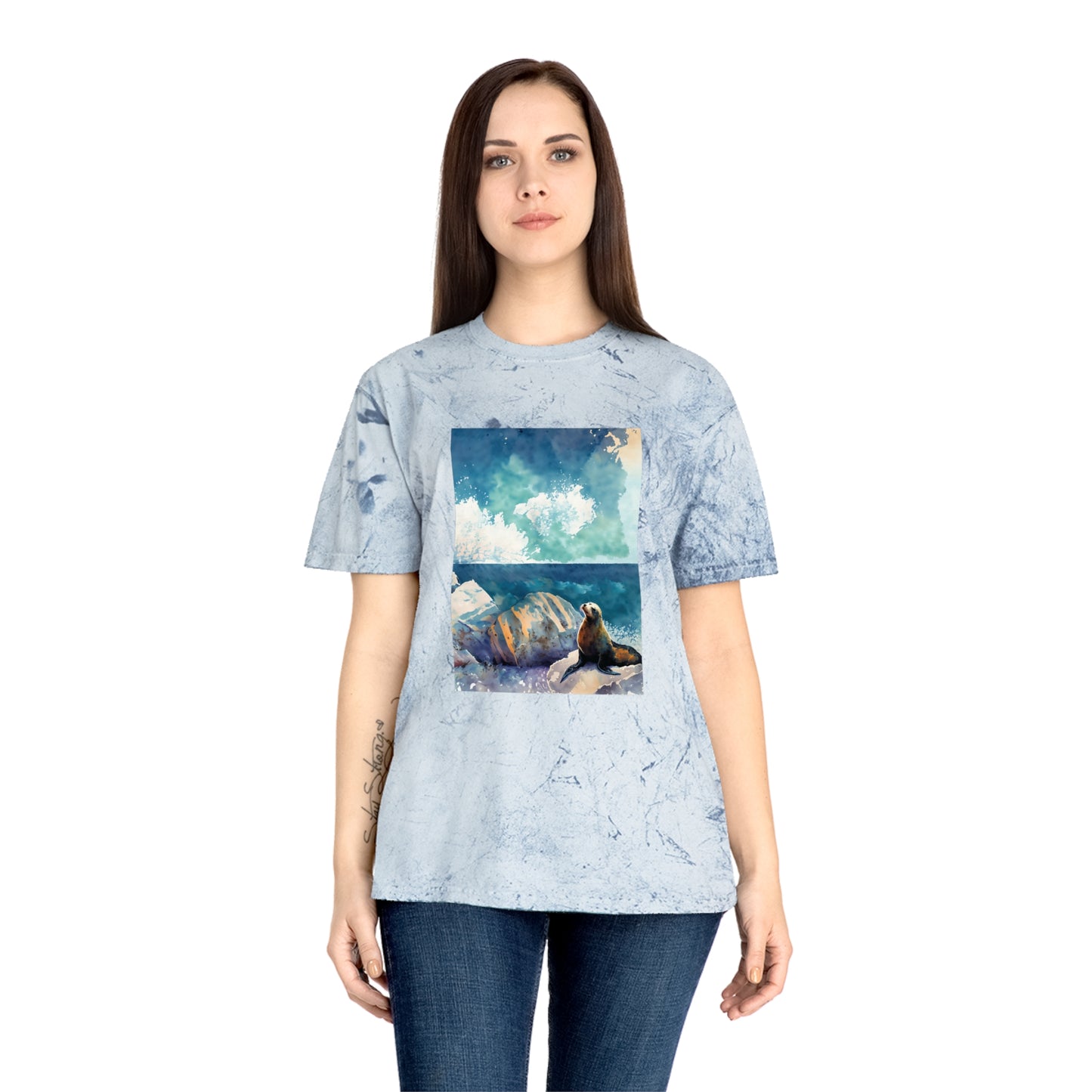 Sea Lion Spectrum: Jimmy Reefs Color Blast T-Shirt