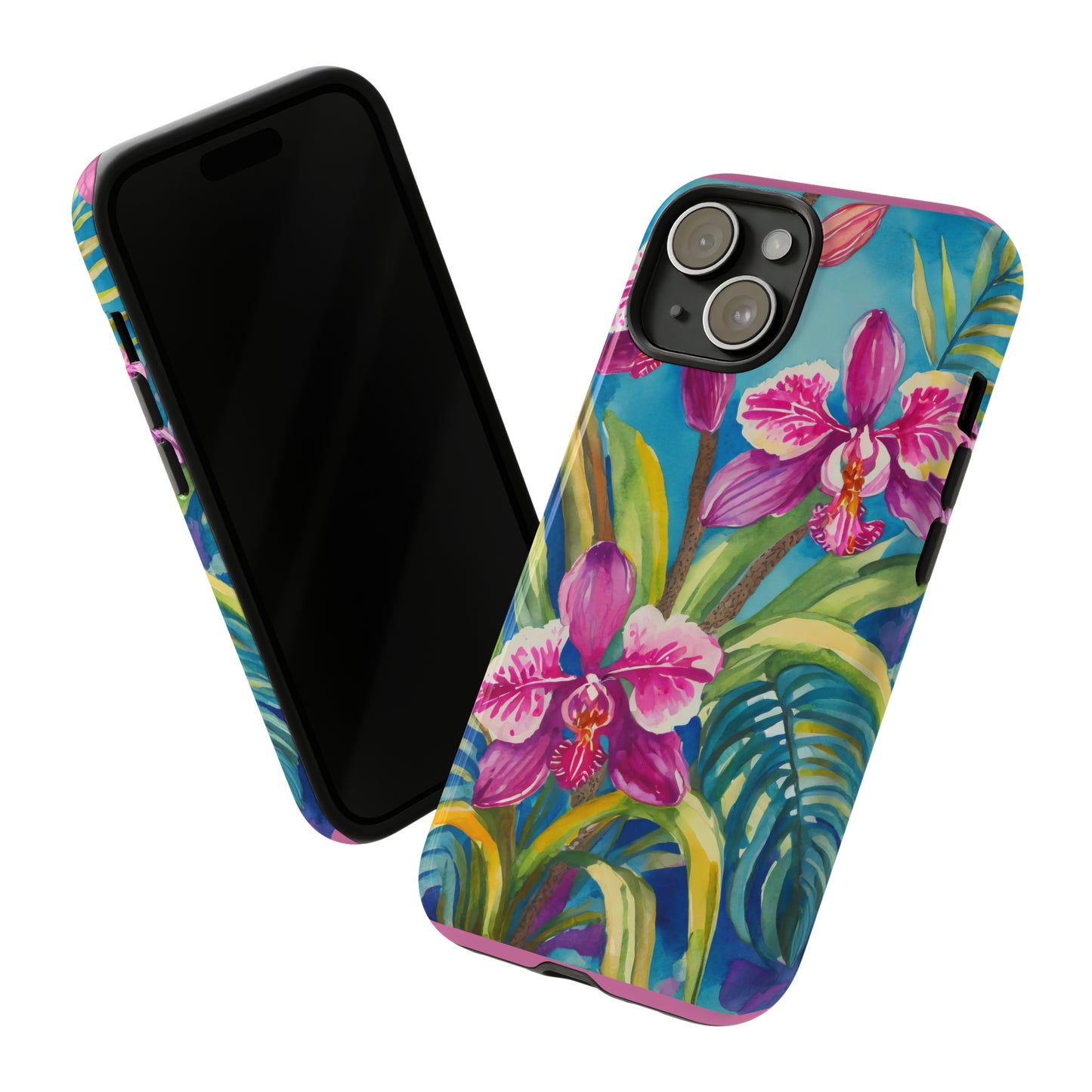 Orchid Dreams: Jimmy Reefs Pink Phalaenopsis Tough Case