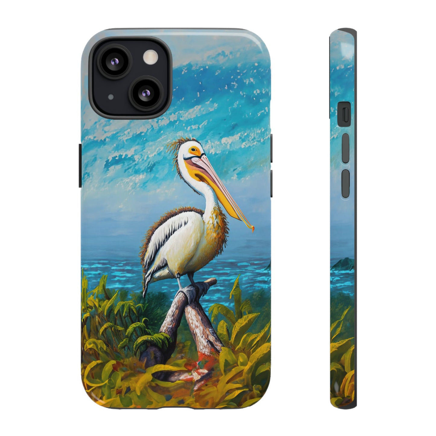 Nature's Guardian: Pelican Edition Tough Phone Case