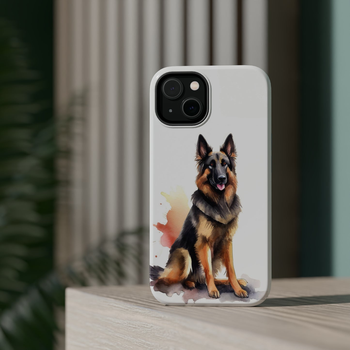 Canine Elegance: Jimmy Reefs Collection β German Shepherd MagSafe Edition