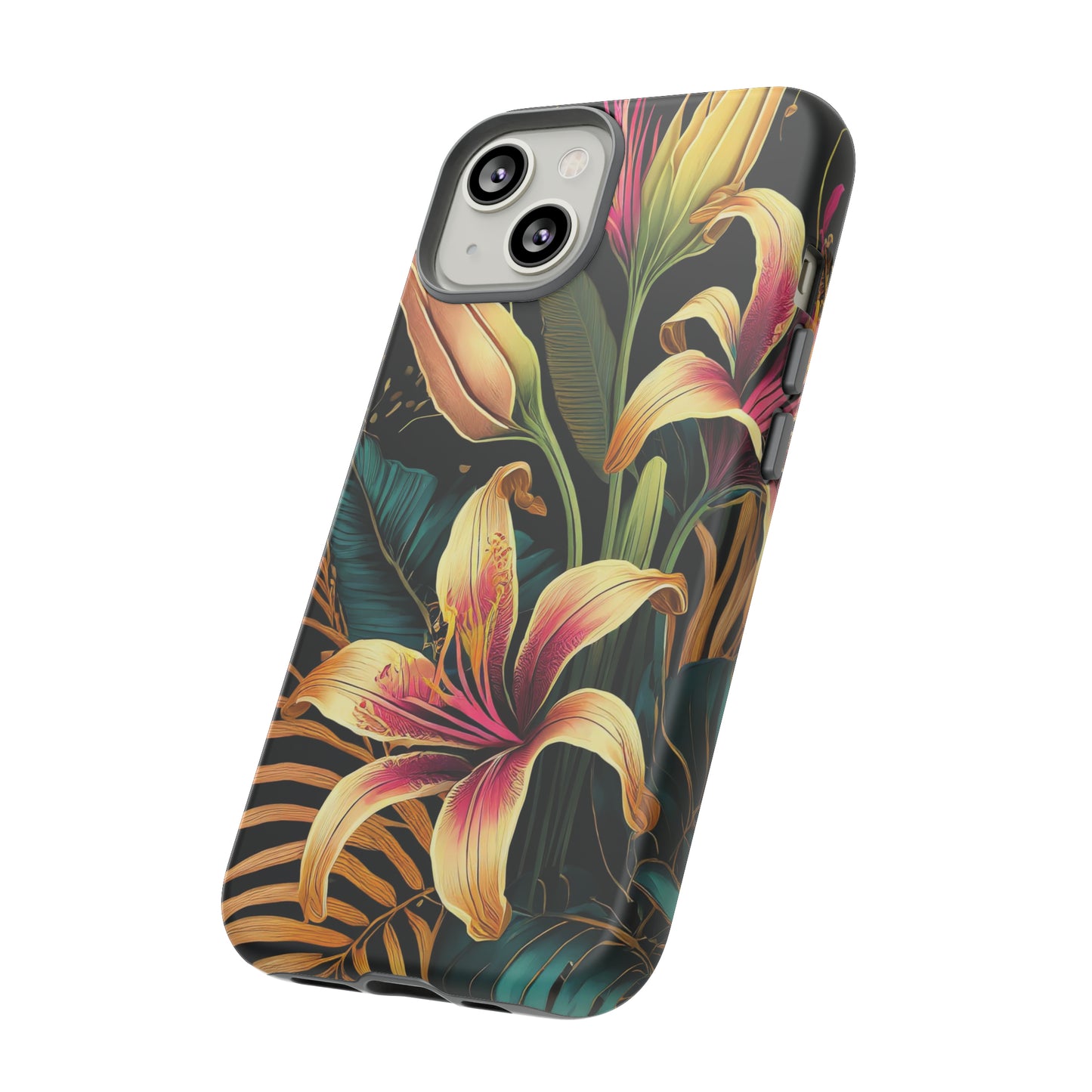 Gilded Blooms: Jimmy Reefs Tropical Elegance Case