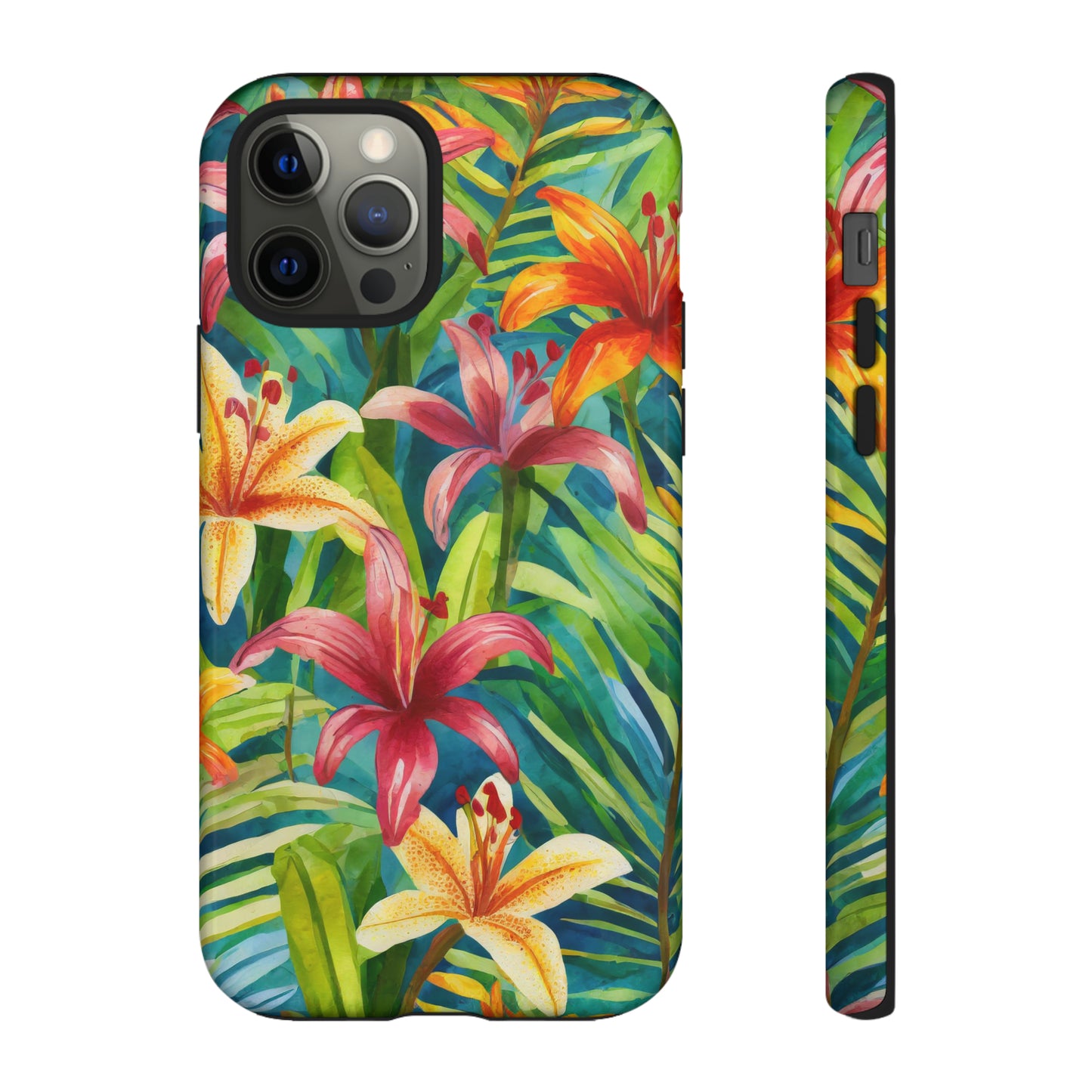 Rainforest Reverie: Jimmy Reefs Tropical Bloom Tough Case