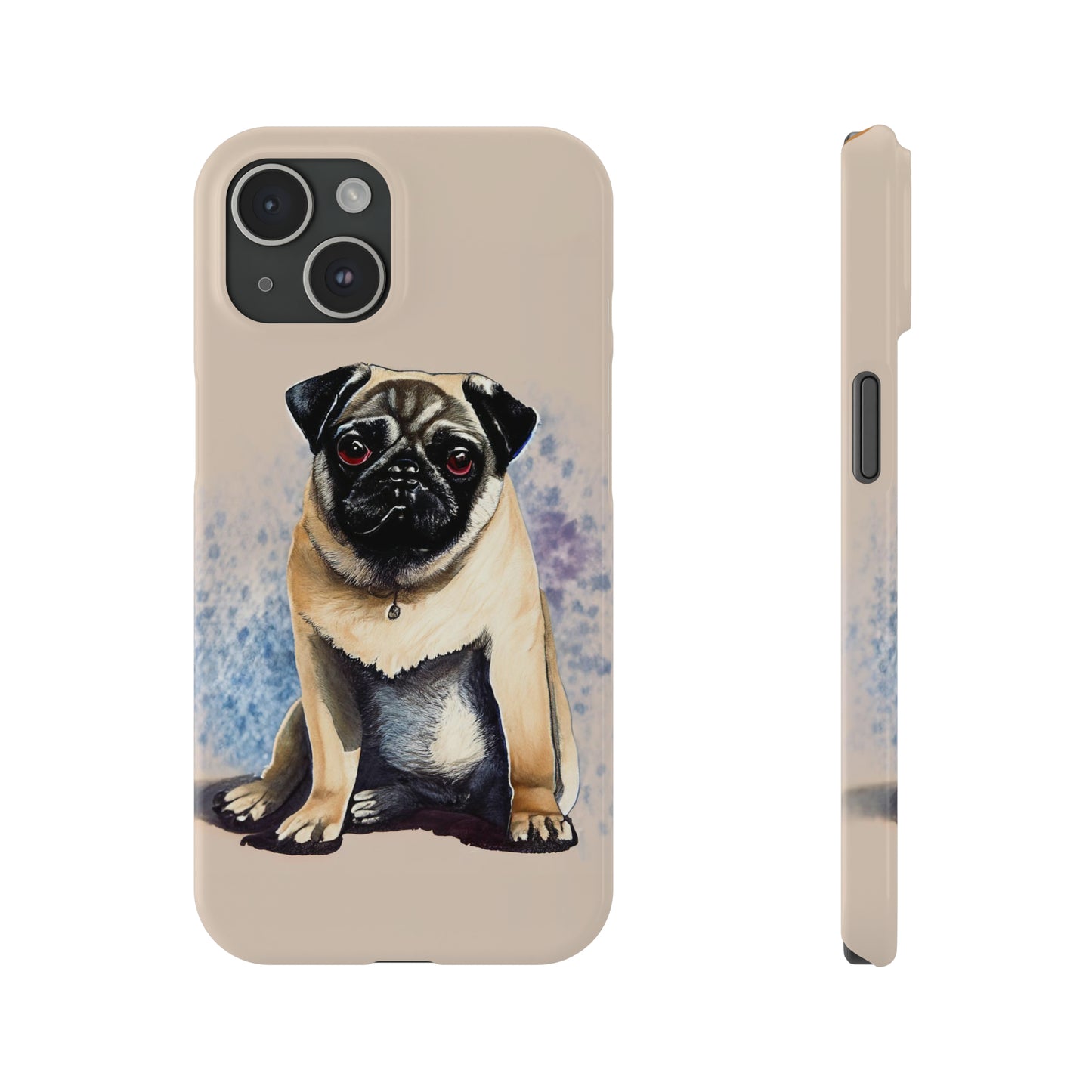 Pug Charm: Jimmy Reefs Slim Pug Edition Case