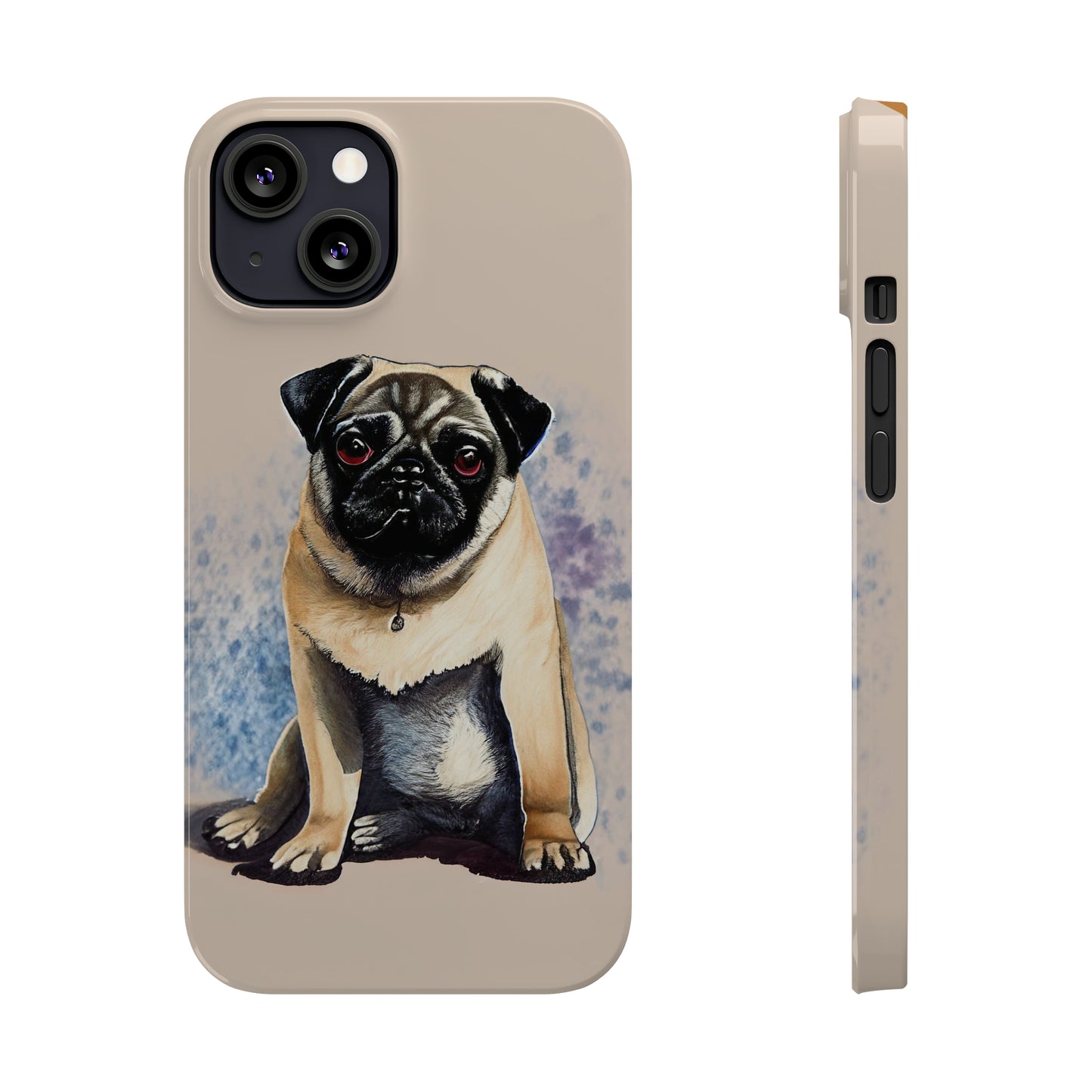 Pug Charm: Jimmy Reefs Slim Pug Edition Case