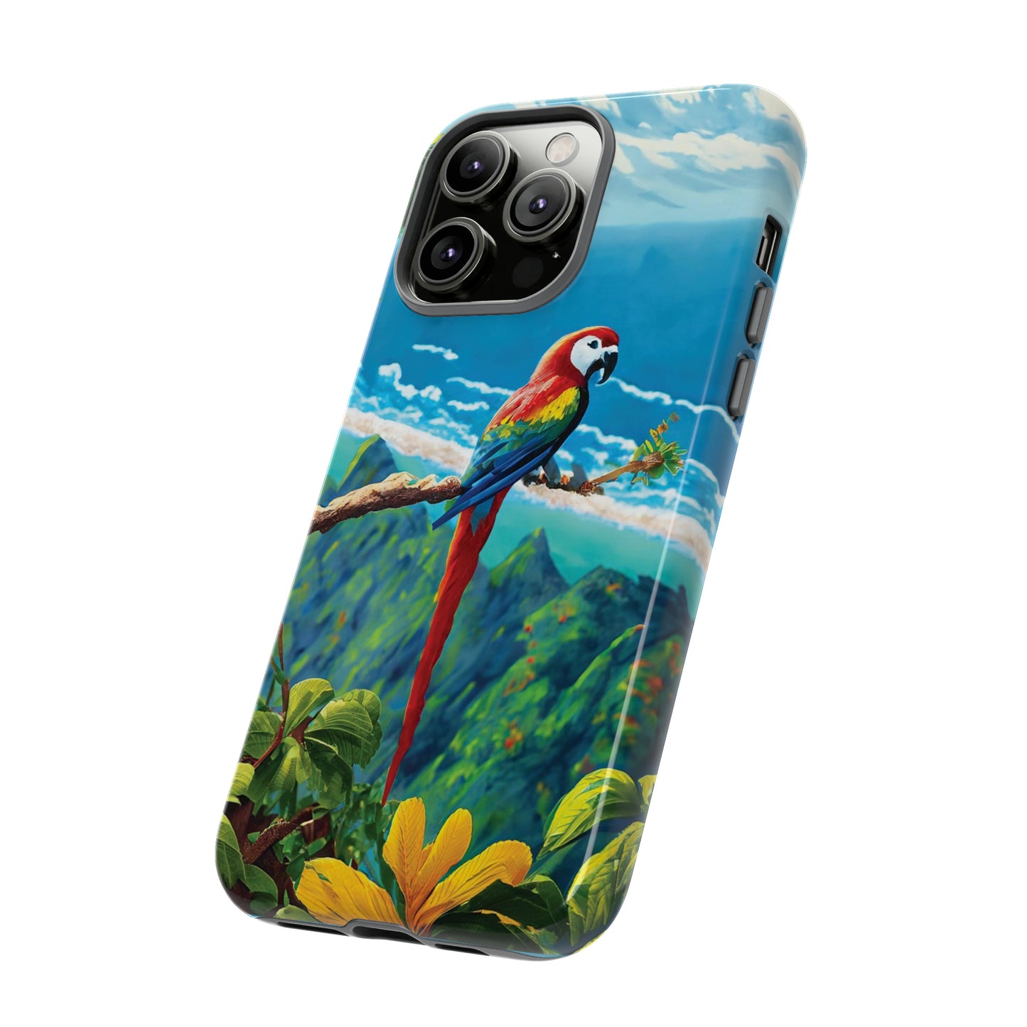 Tropical Guardian: Parrot Edition Phone Armor
