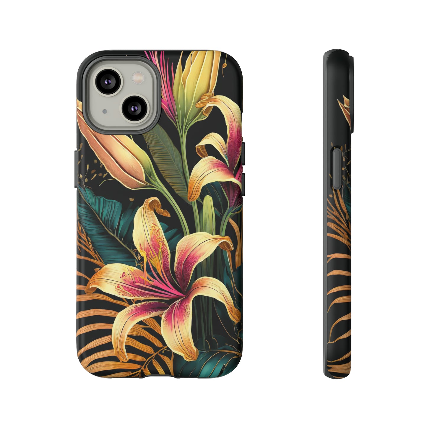 Gilded Blooms: Jimmy Reefs Tropical Elegance Case