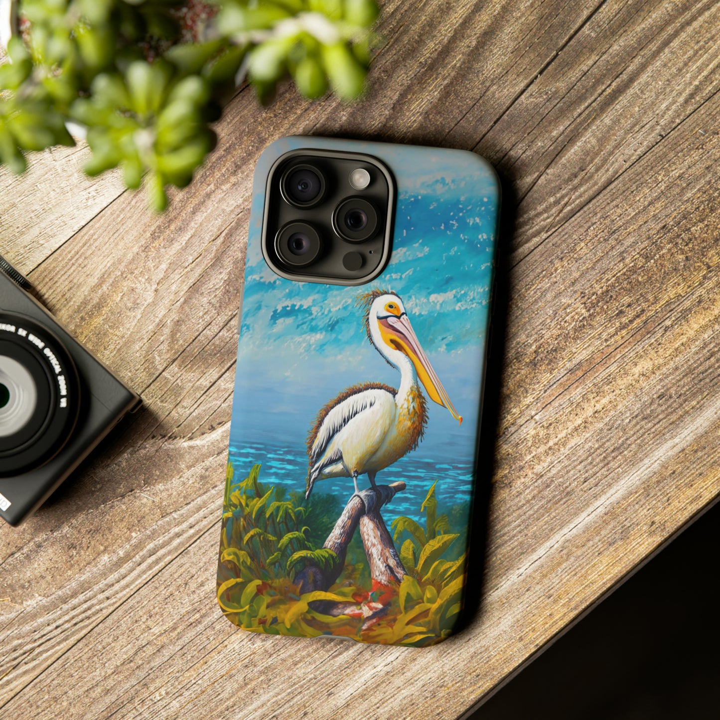 Nature's Guardian: Pelican Edition Tough Phone Case