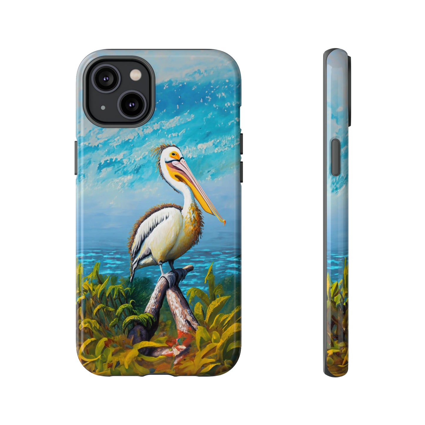 Nature's Guardian: Pelican Edition Tough Phone Case