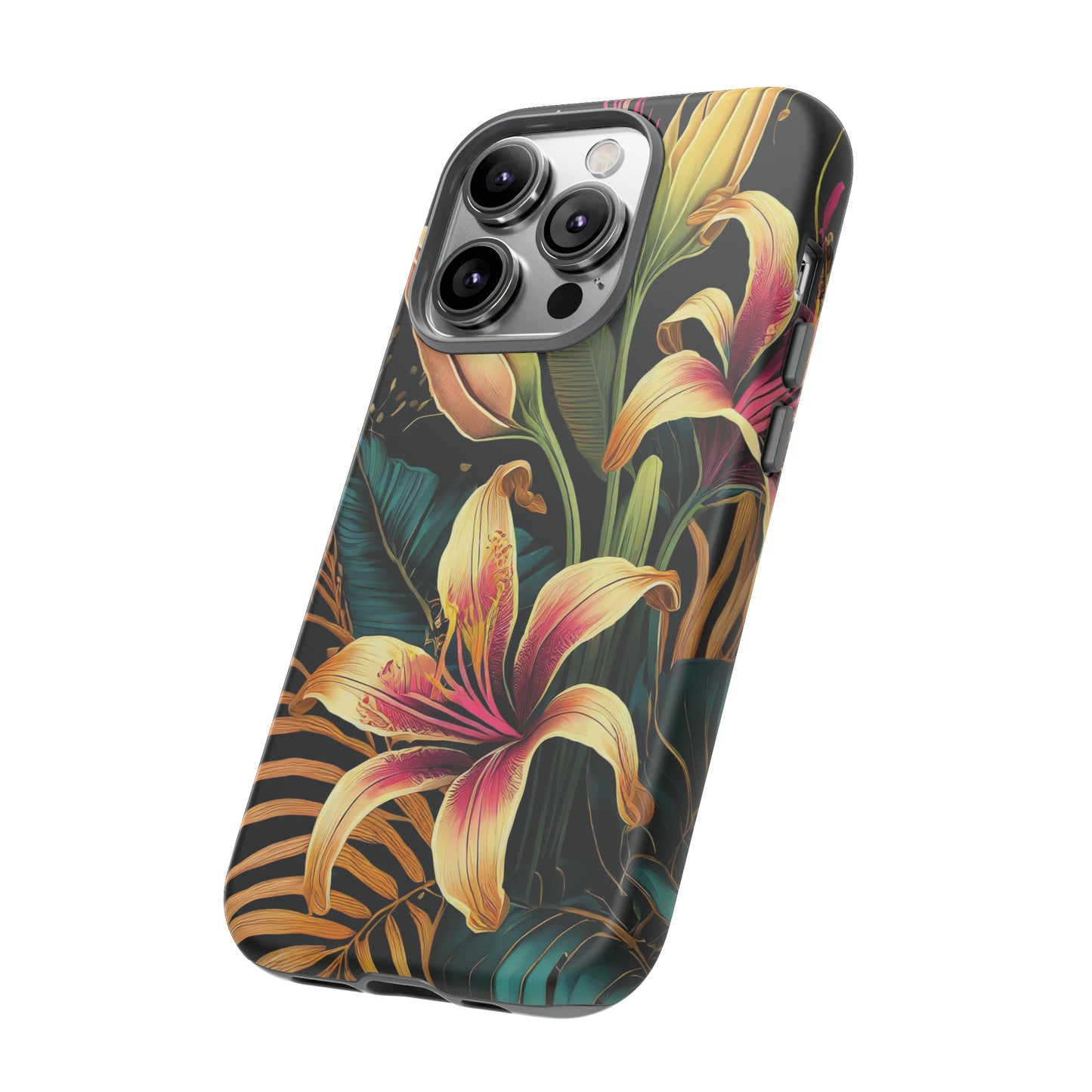 Gilded Blooms: Jimmy Reefs Tropical Elegance Case