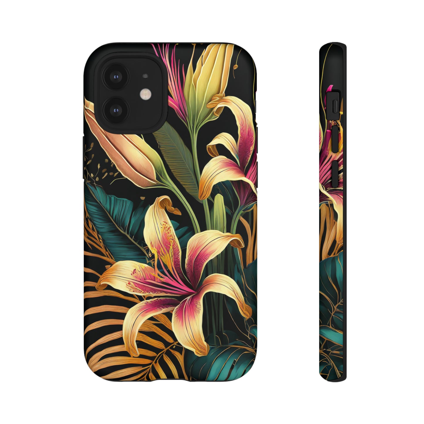 Gilded Blooms: Jimmy Reefs Tropical Elegance Case