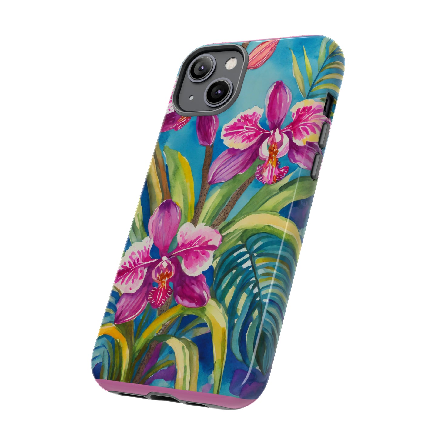 Orchid Dreams: Jimmy Reefs Pink Phalaenopsis Tough Case
