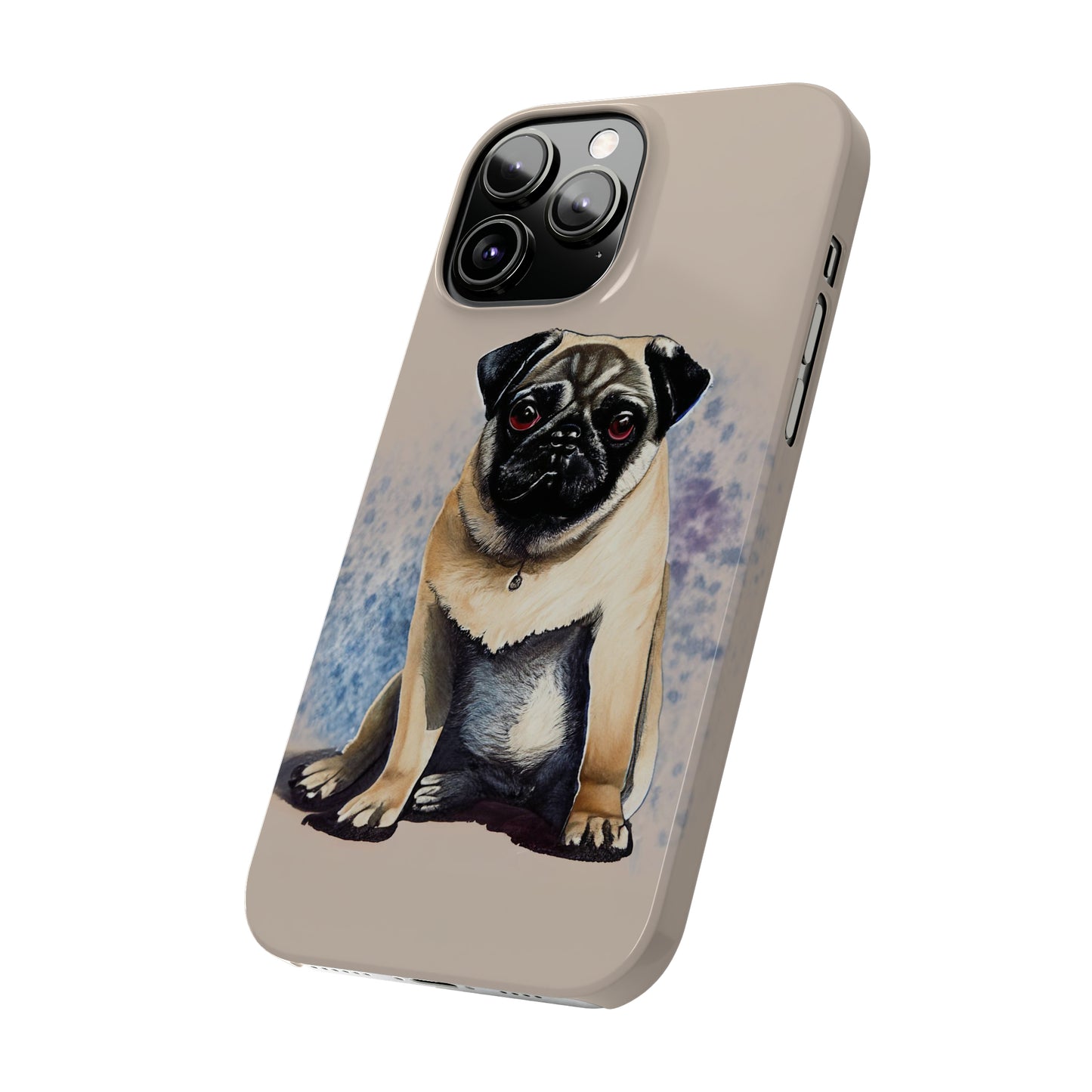 Pug Charm: Jimmy Reefs Slim Pug Edition Case