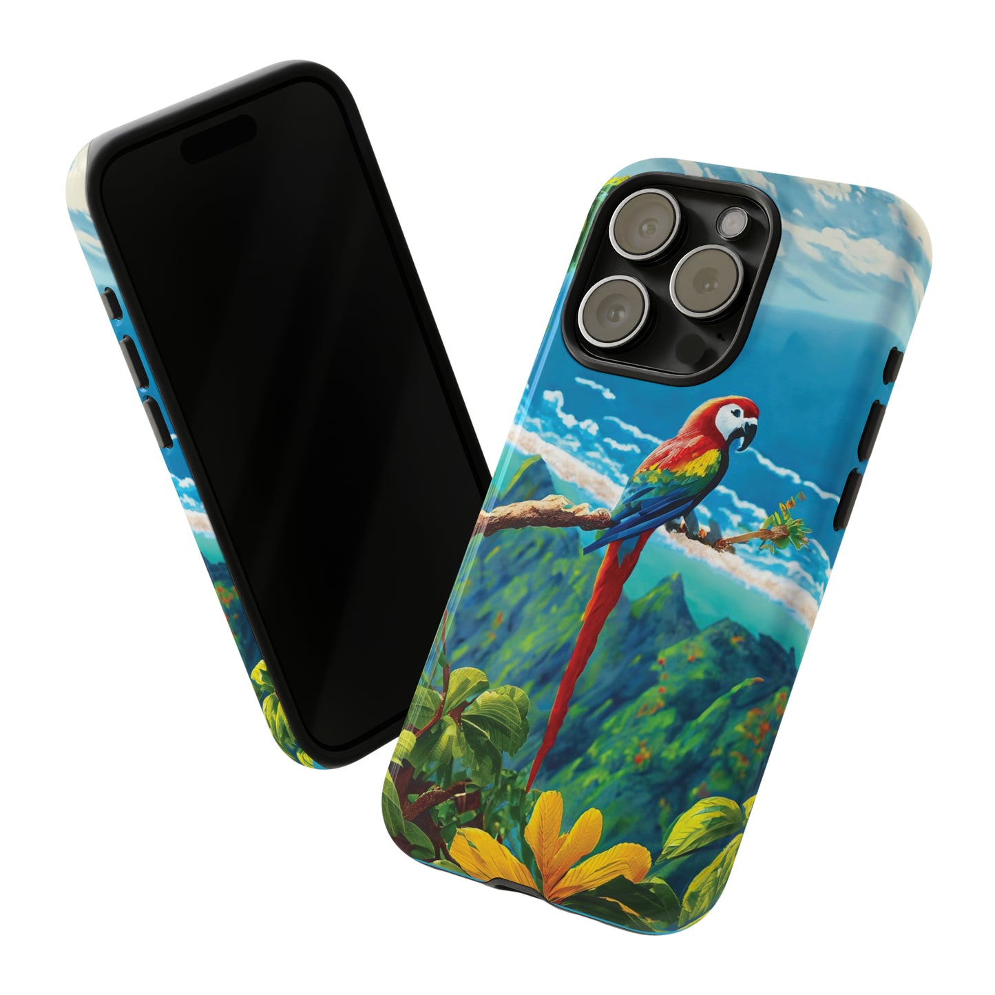 Tropical Guardian: Parrot Edition Phone Armor