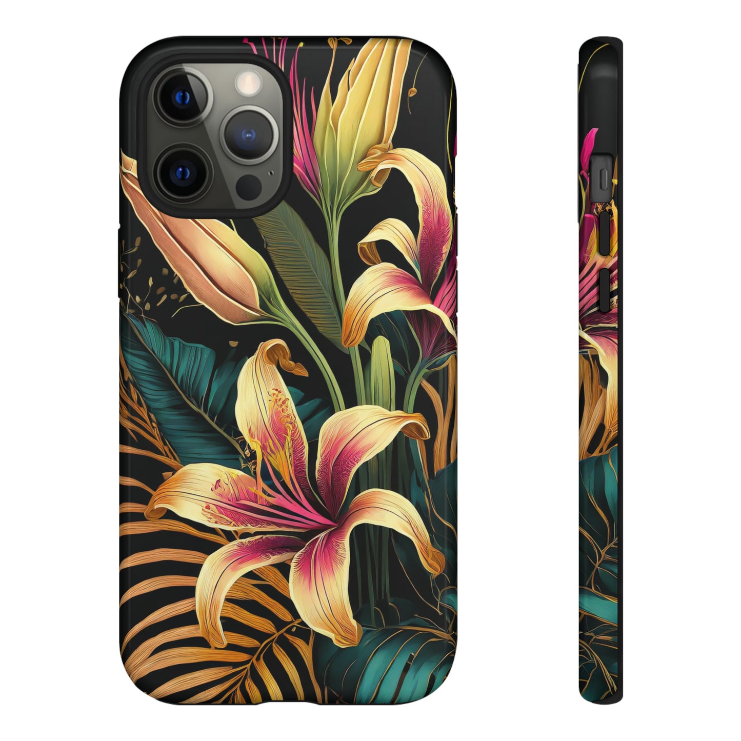 Gilded Blooms: Jimmy Reefs Tropical Elegance Case