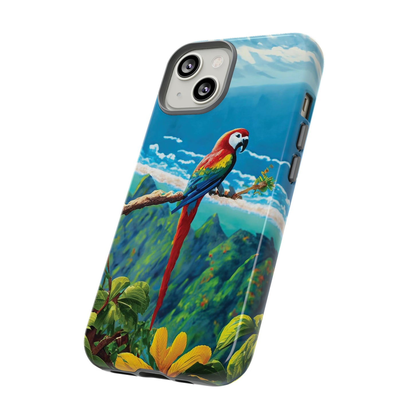Tropical Guardian: Parrot Edition Phone Armor