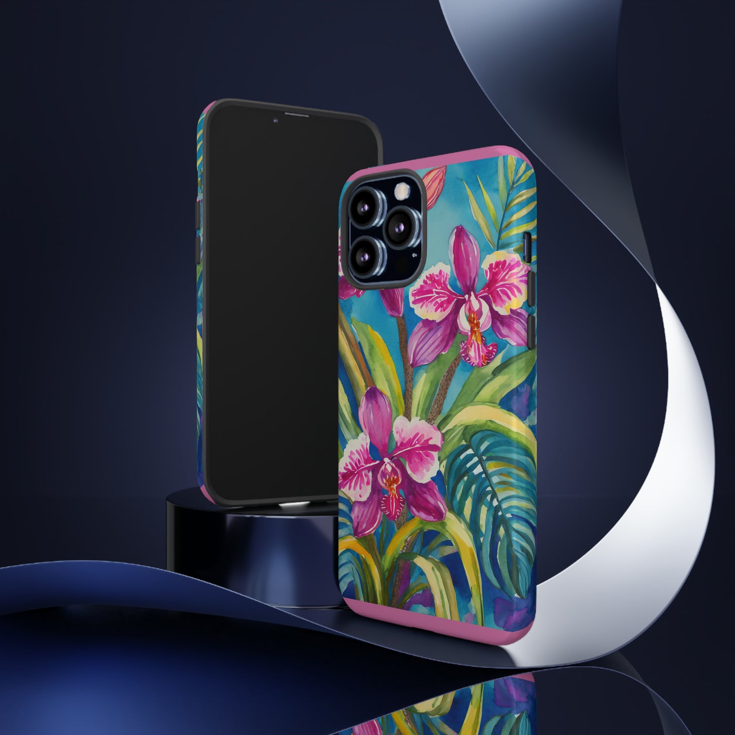 Orchid Dreams: Jimmy Reefs Pink Phalaenopsis Tough Case