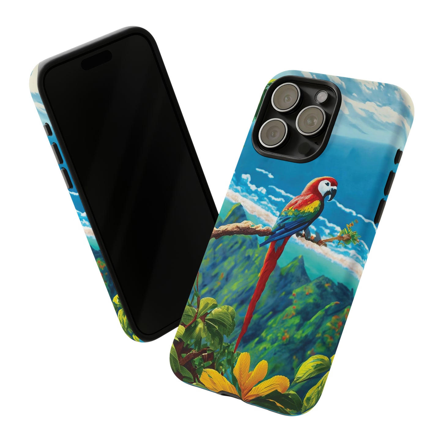 Tropical Guardian: Parrot Edition Phone Armor