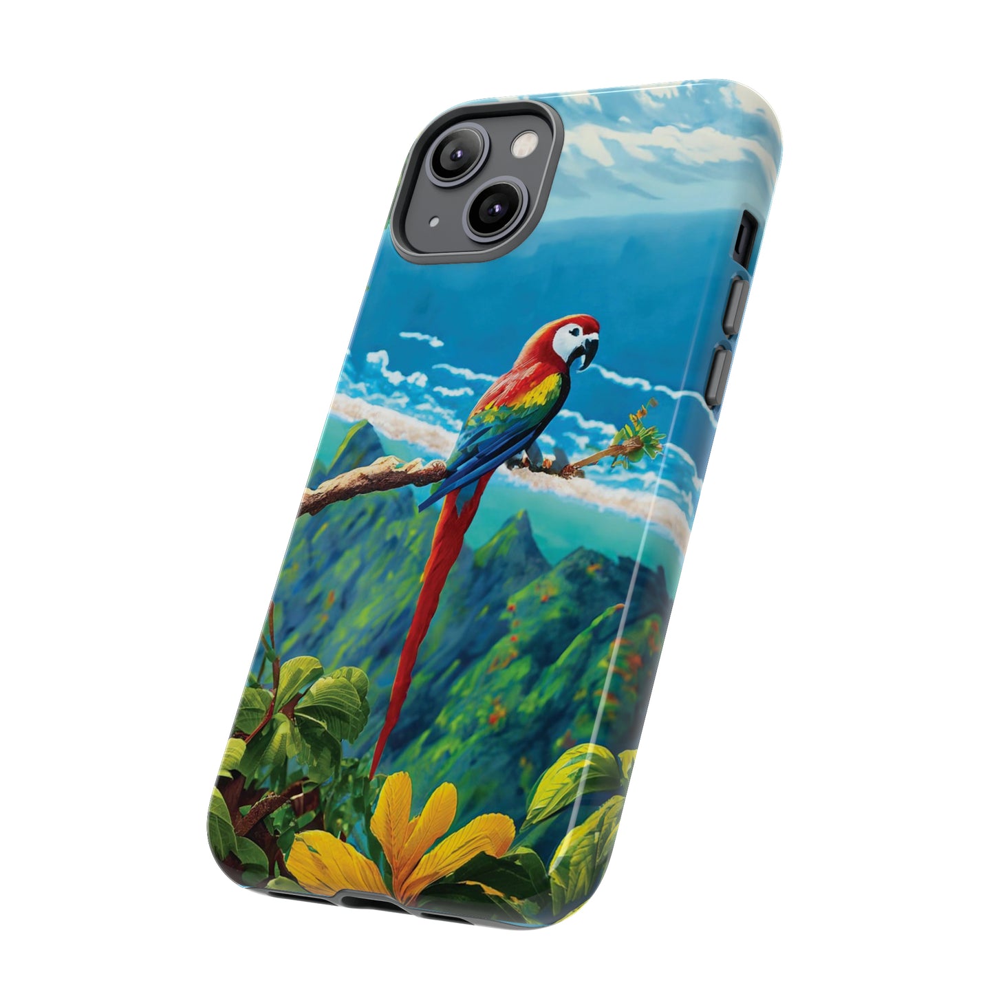 Tropical Guardian: Parrot Edition Phone Armor
