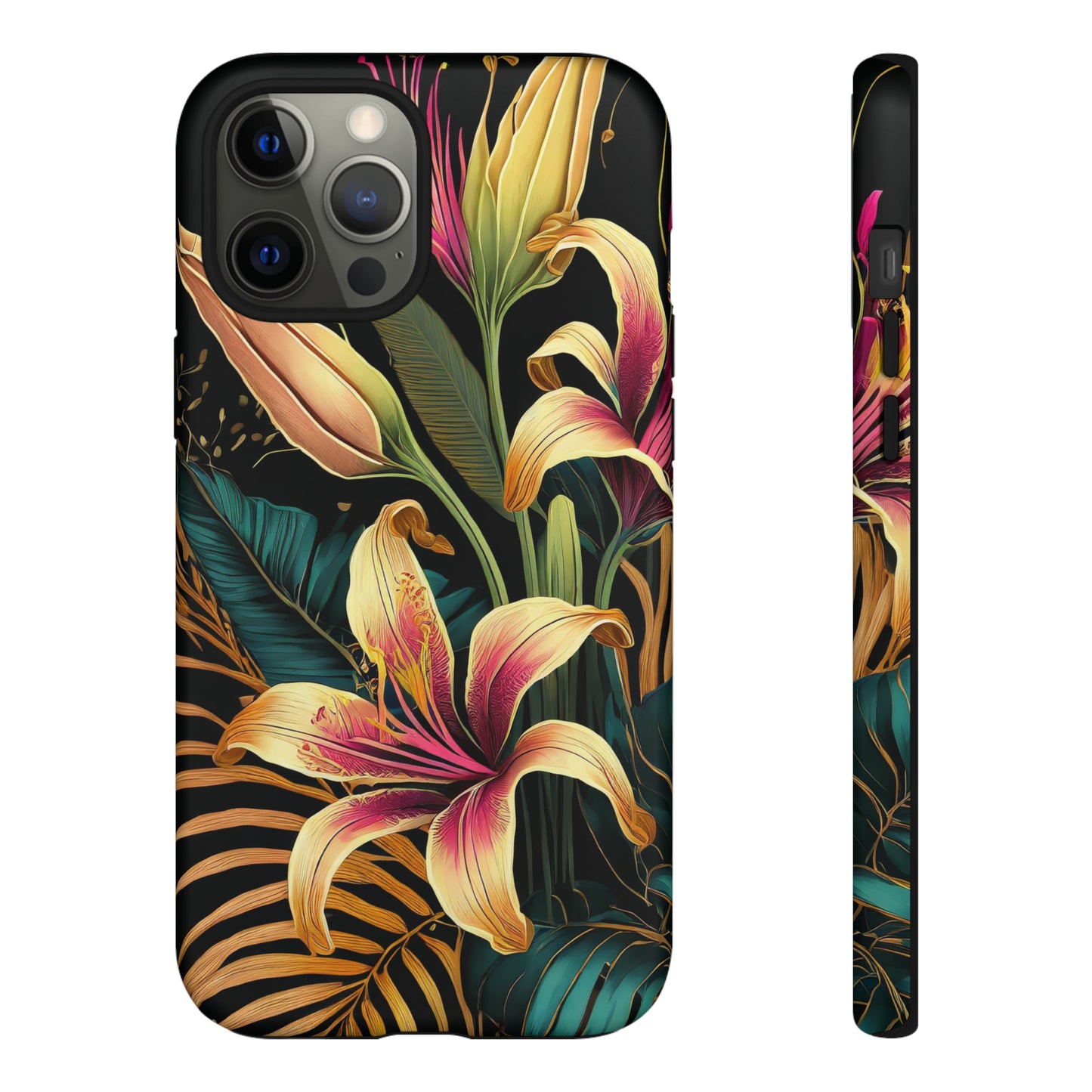Gilded Blooms: Jimmy Reefs Tropical Elegance Case