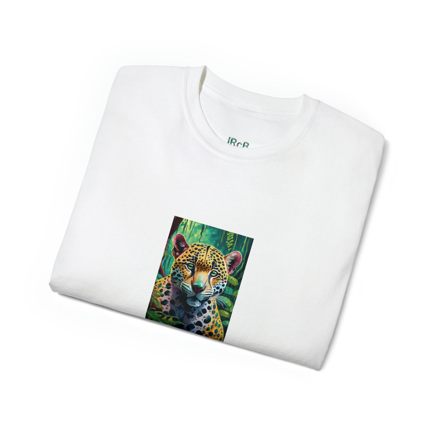 Jaguar Gaze: Jimmy Reefs Wilderness Elegance Ultra Cotton Tee