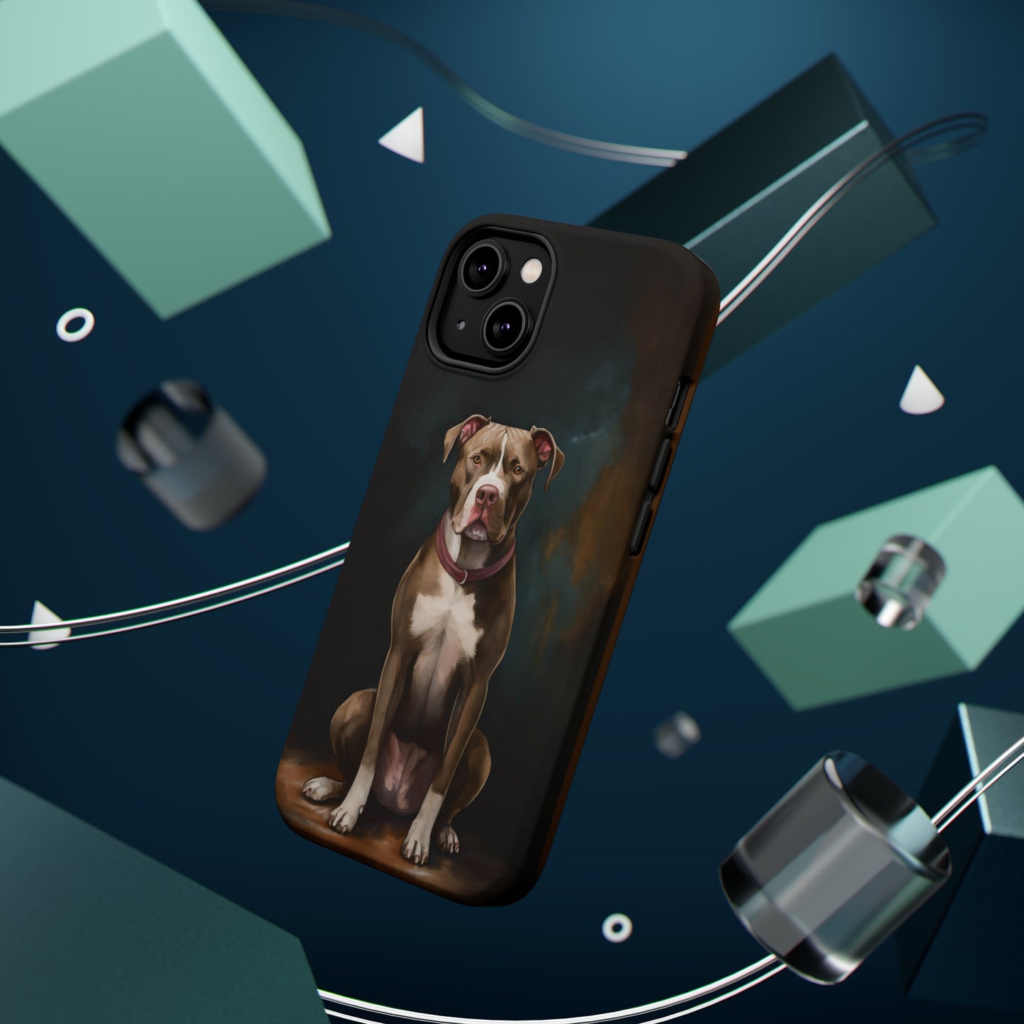 Pitbull Passion: Jimmy Reefs Collection β Magsafe Tough Case Lovable Pitbull Edition