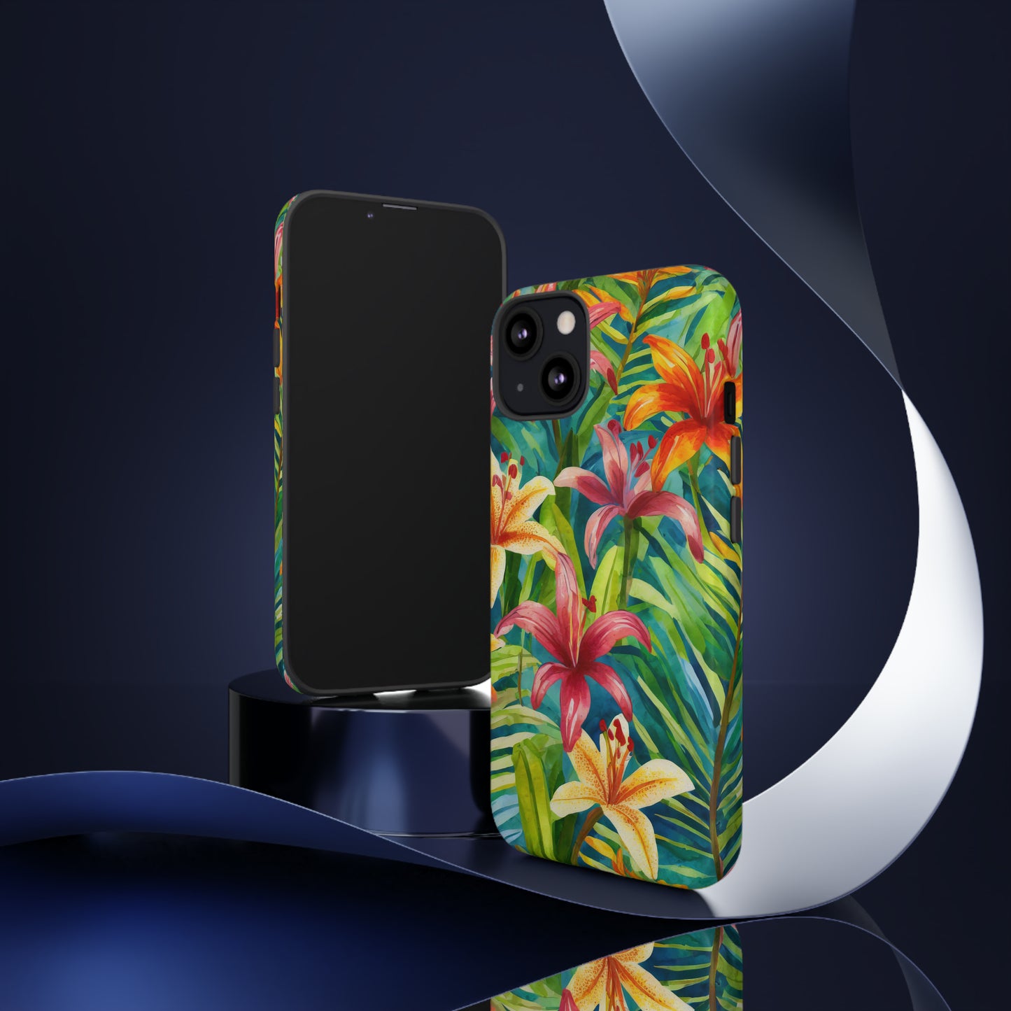Rainforest Reverie: Jimmy Reefs Tropical Bloom Tough Case