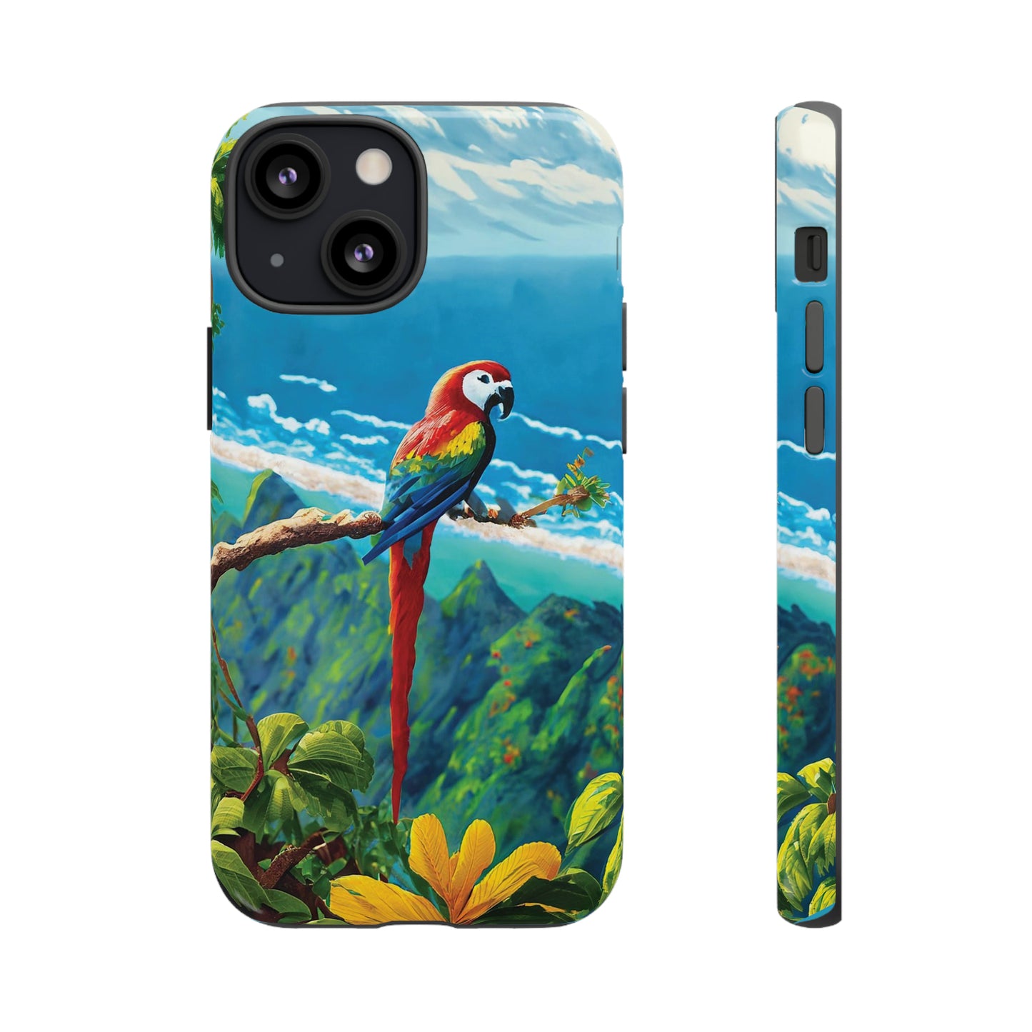Tropical Guardian: Parrot Edition Phone Armor