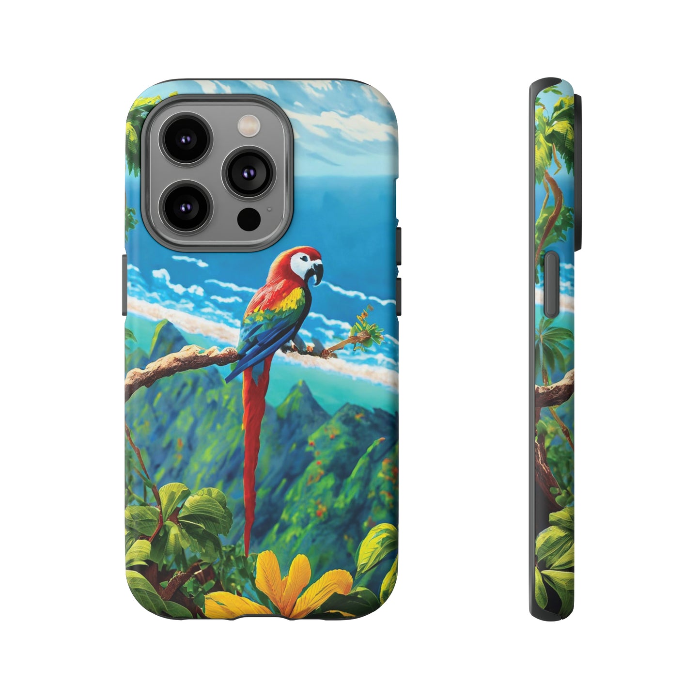 Tropical Guardian: Parrot Edition Phone Armor