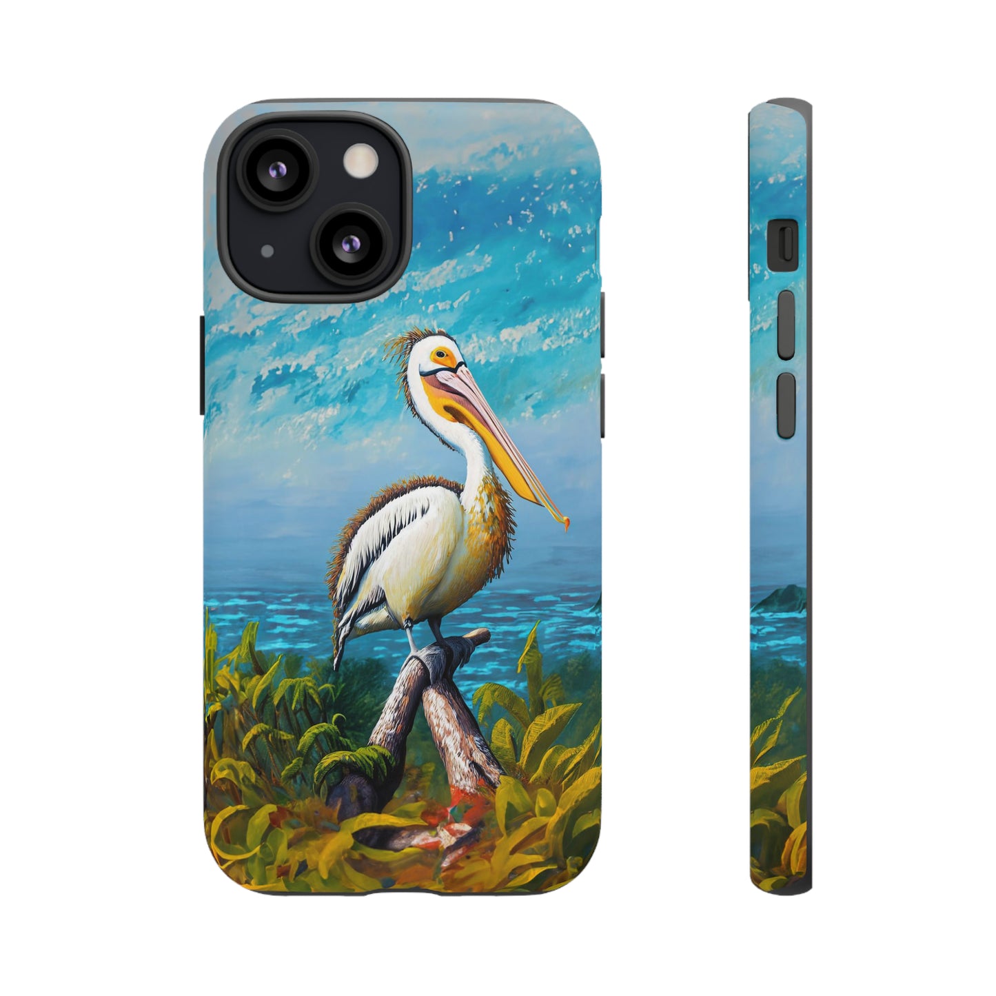 Nature's Guardian: Pelican Edition Tough Phone Case