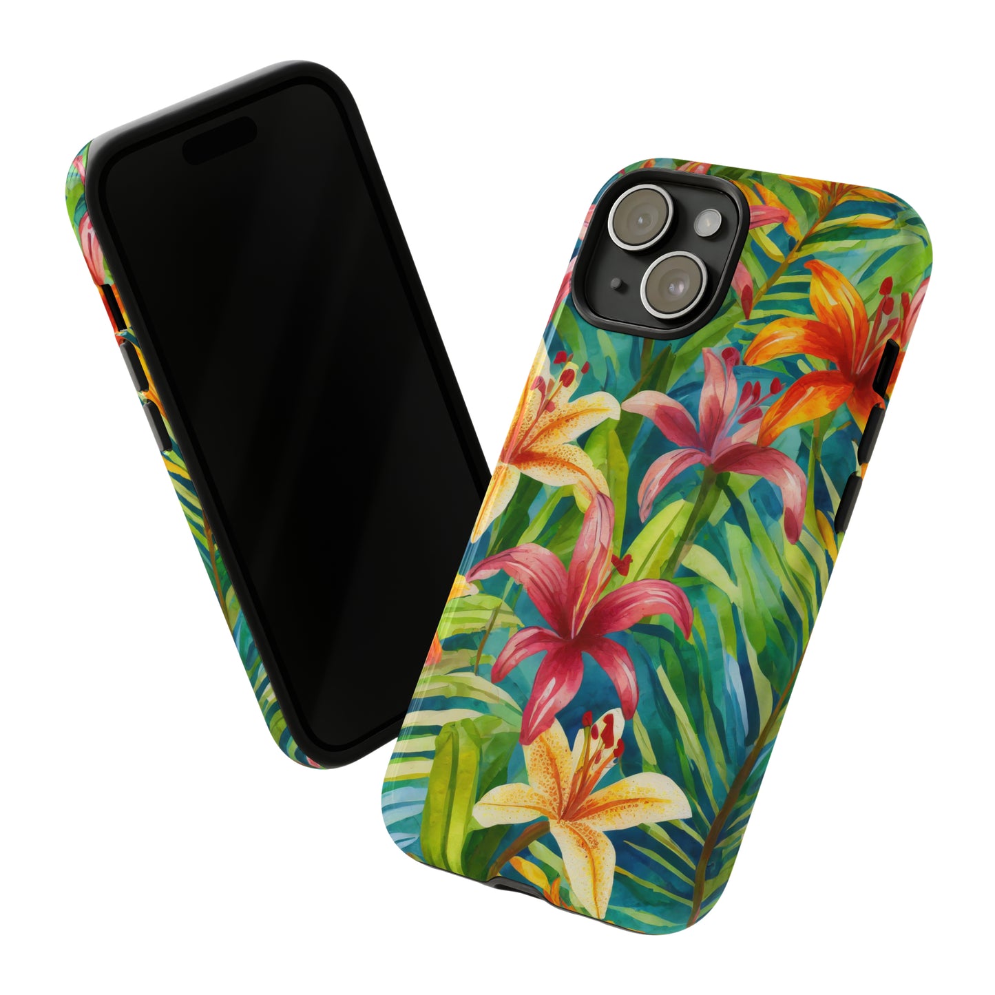 Rainforest Reverie: Jimmy Reefs Tropical Bloom Tough Case