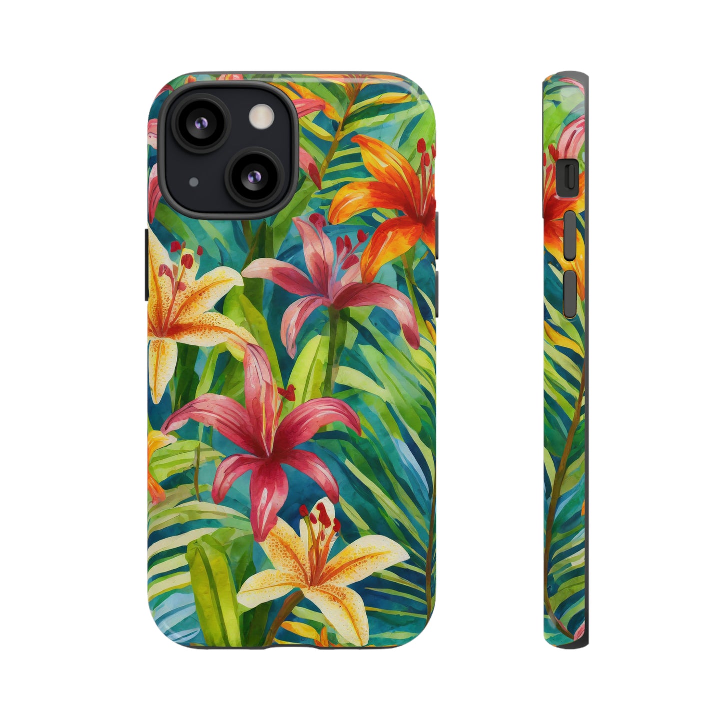 Rainforest Reverie: Jimmy Reefs Tropical Bloom Tough Case