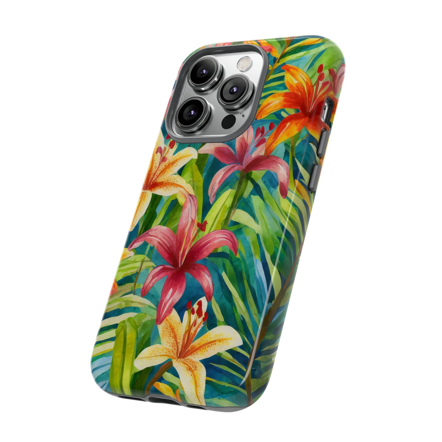 Rainforest Reverie: Jimmy Reefs Tropical Bloom Tough Case