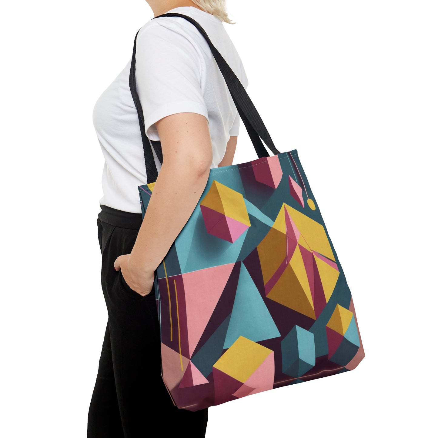 Retro Futura Chic: Jimmy Reefs Timeless Tote Bag