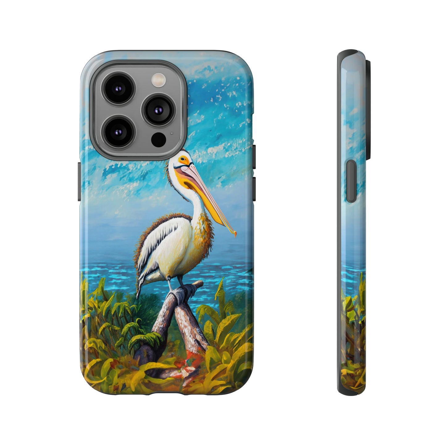 Nature's Guardian: Pelican Edition Tough Phone Case
