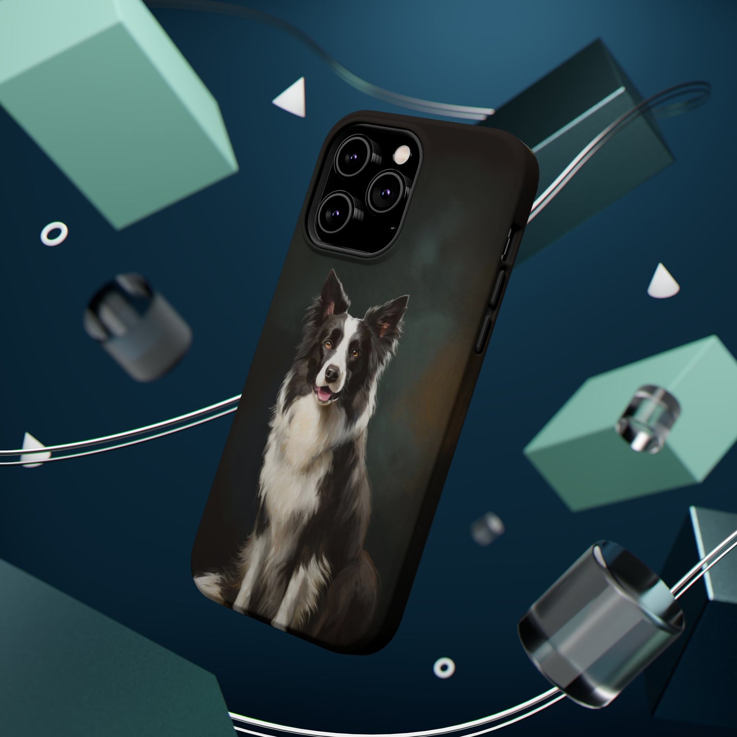 Border Collie Brilliance: Jimmy Reefs Collection β Energetic Edition MagSafe Tough Cases