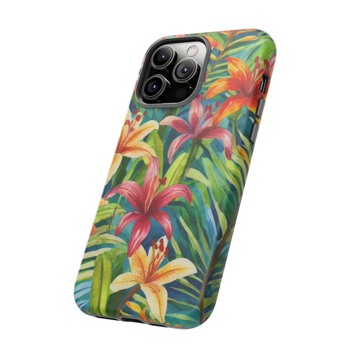 Rainforest Reverie: Jimmy Reefs Tropical Bloom Tough Case