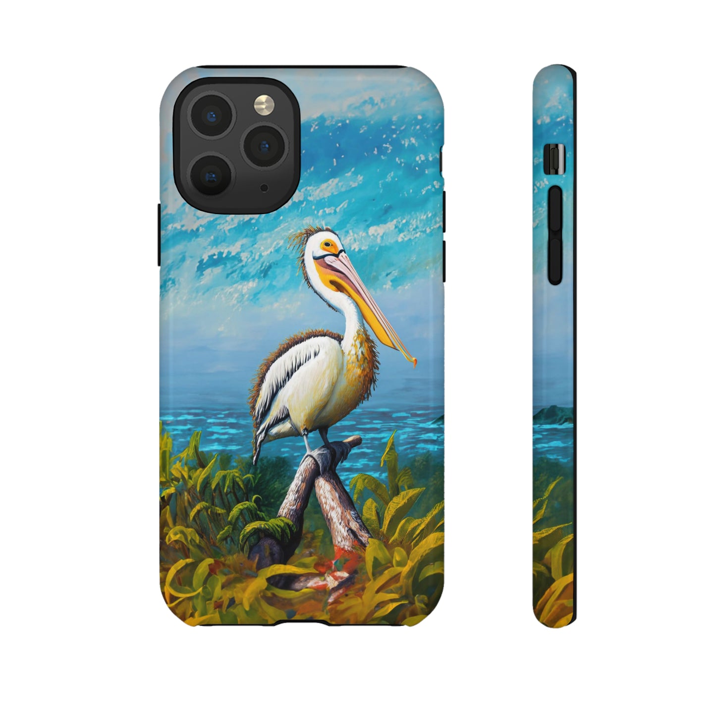 Nature's Guardian: Pelican Edition Tough Phone Case