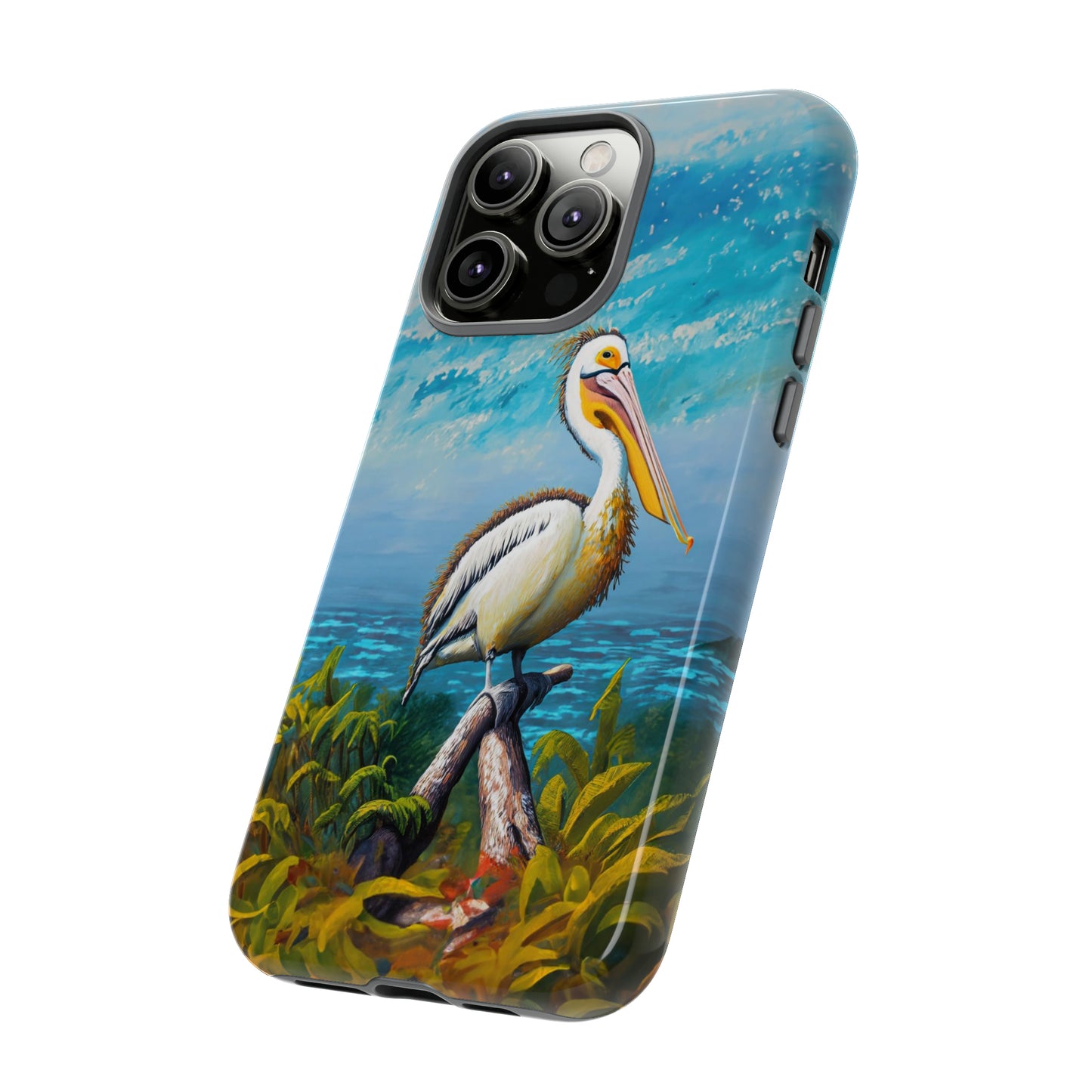 Nature's Guardian: Pelican Edition Tough Phone Case