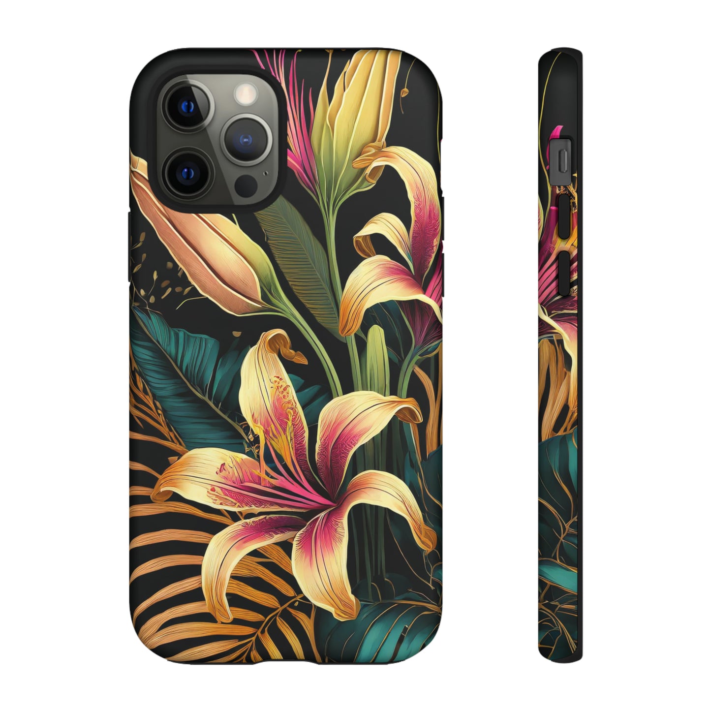 Gilded Blooms: Jimmy Reefs Tropical Elegance Case