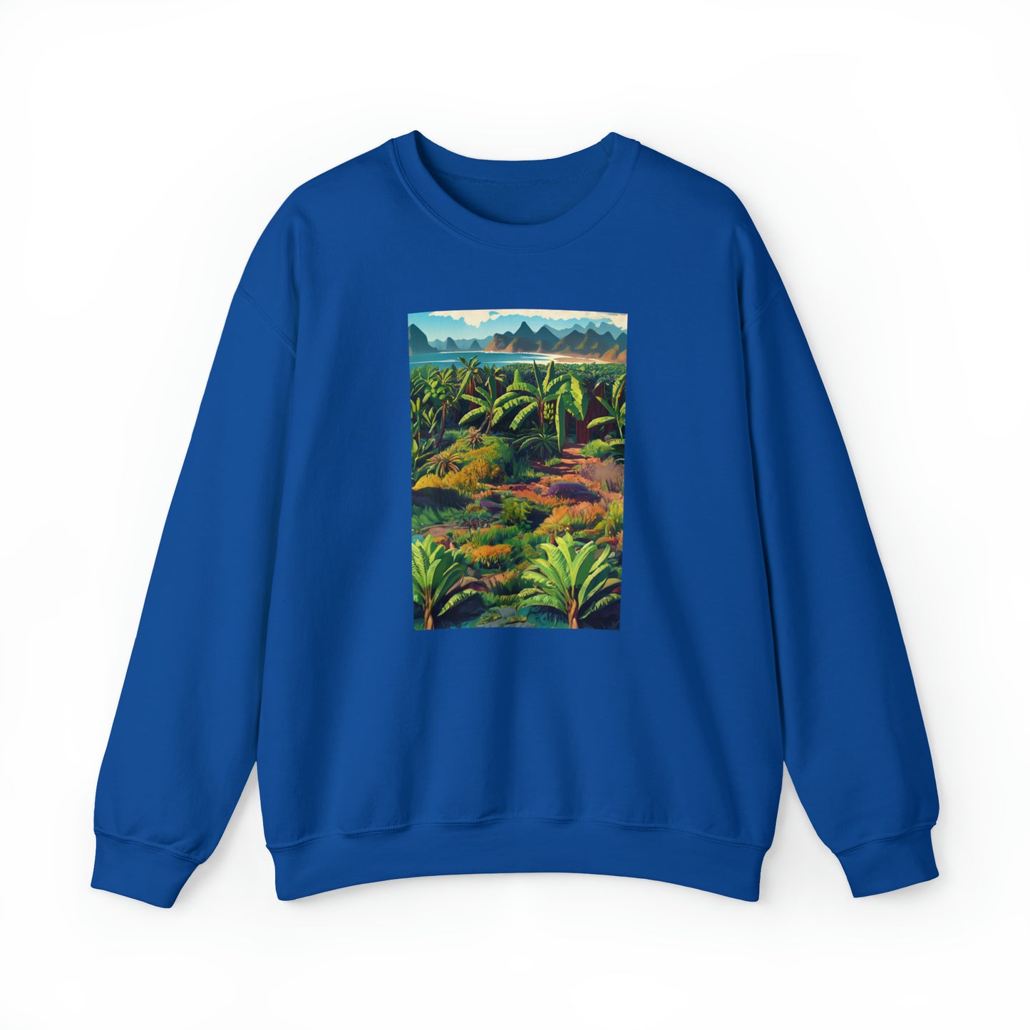 Tropicana Harvest: Banana Plantation Edition Unisex Heavy Blend™ Crewneck Sweatshirt