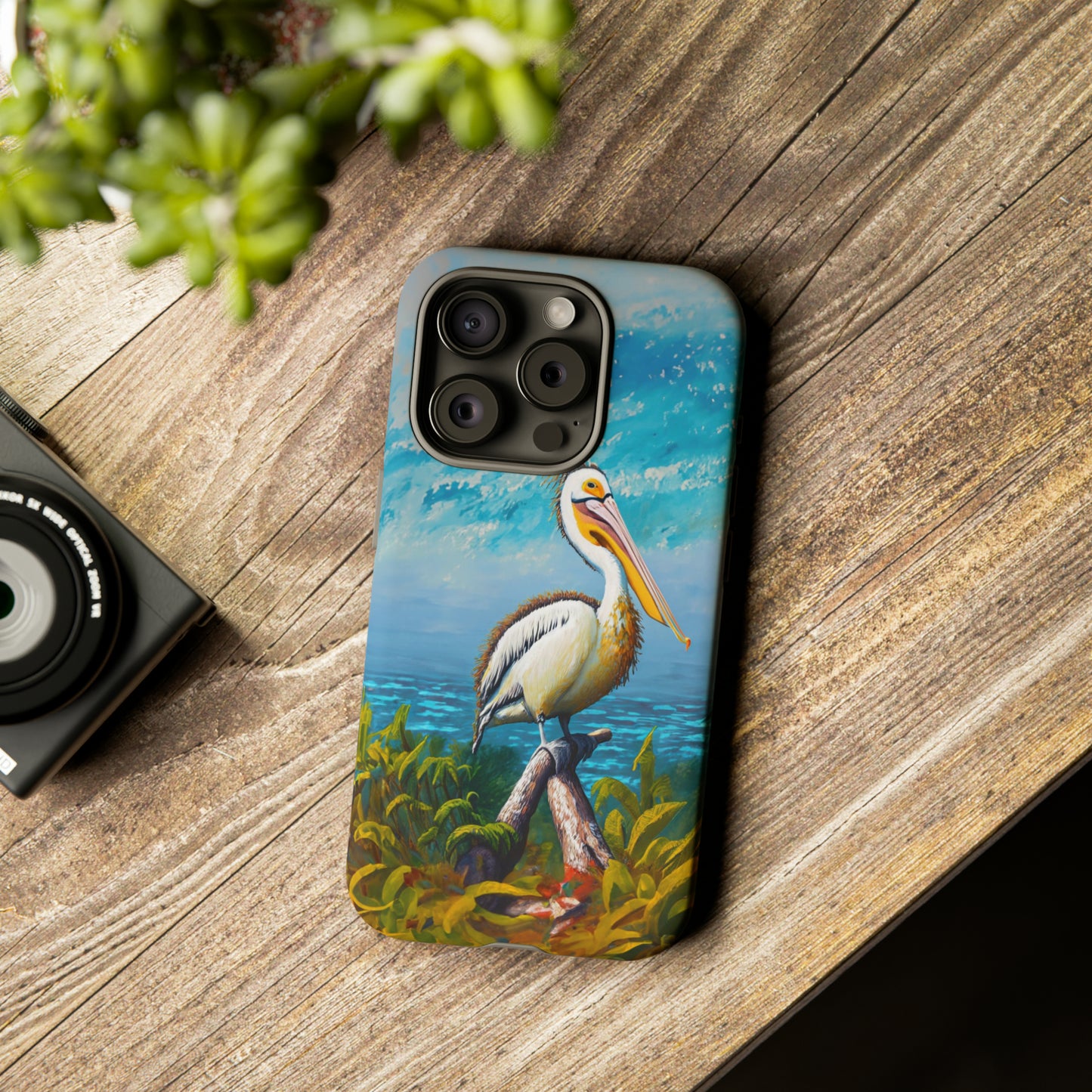 Nature's Guardian: Pelican Edition Tough Phone Case