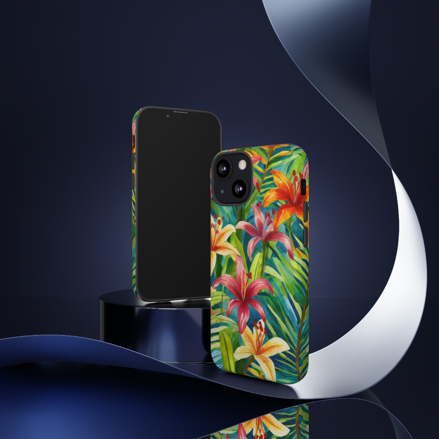 Rainforest Reverie: Jimmy Reefs Tropical Bloom Tough Case