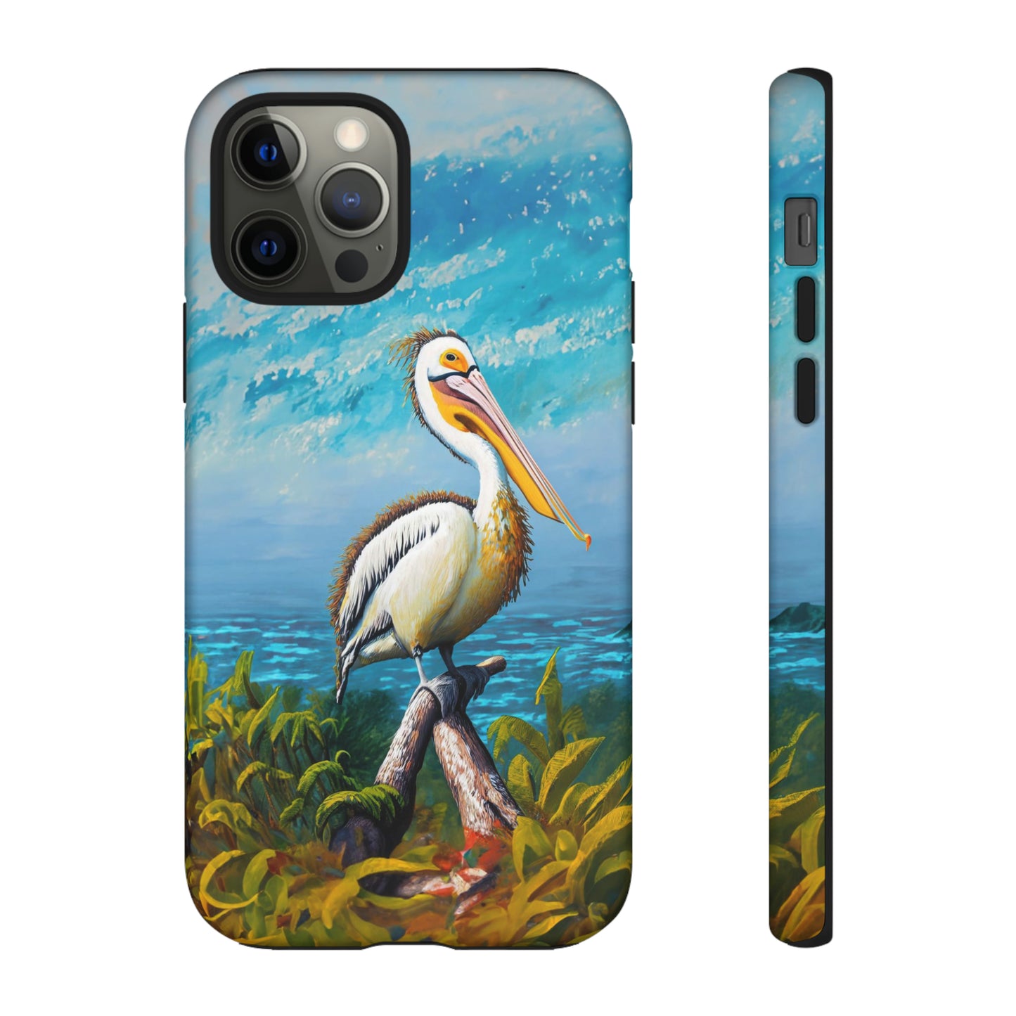 Nature's Guardian: Pelican Edition Tough Phone Case