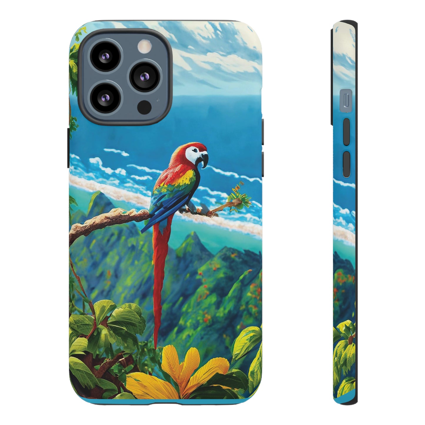 Tropical Guardian: Parrot Edition Phone Armor