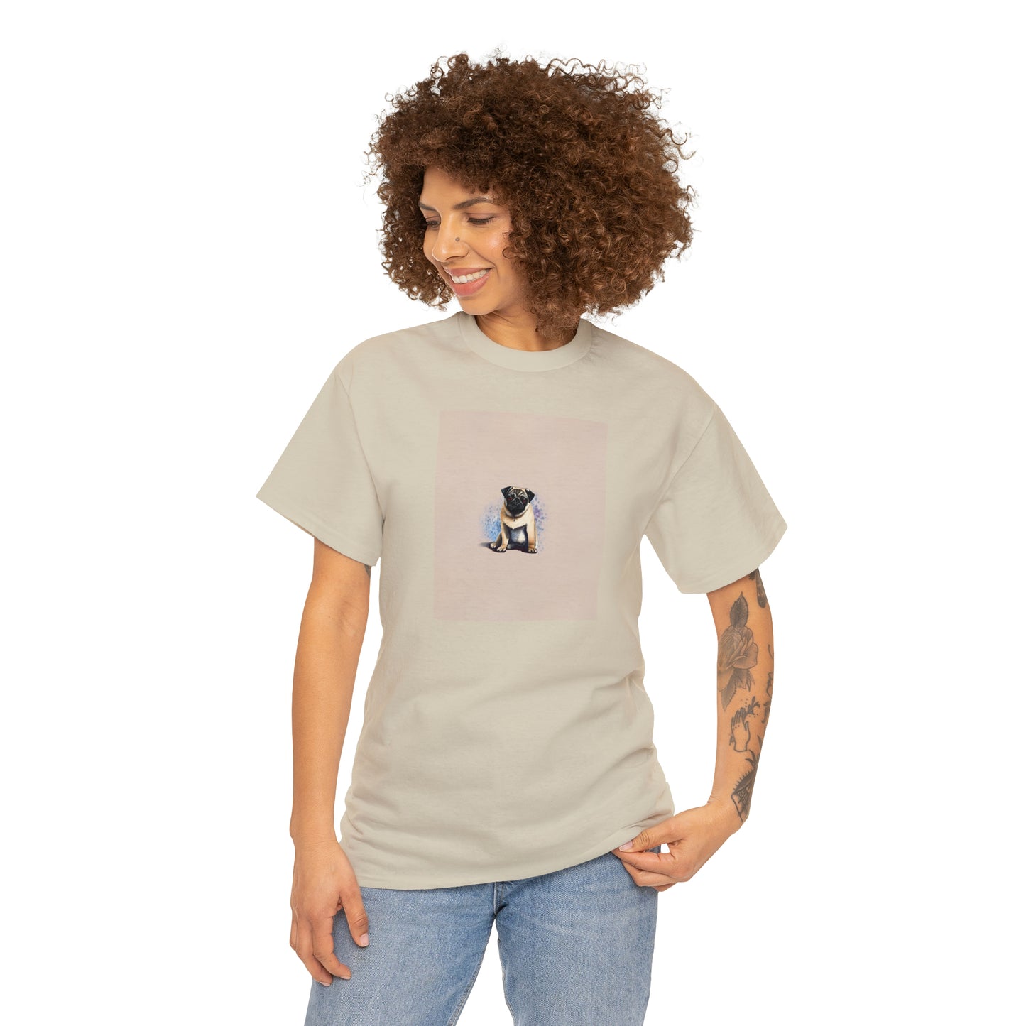 Pug Pals: Jimmy Reefs' Best Friend Tribute Heavy Cotton Tee