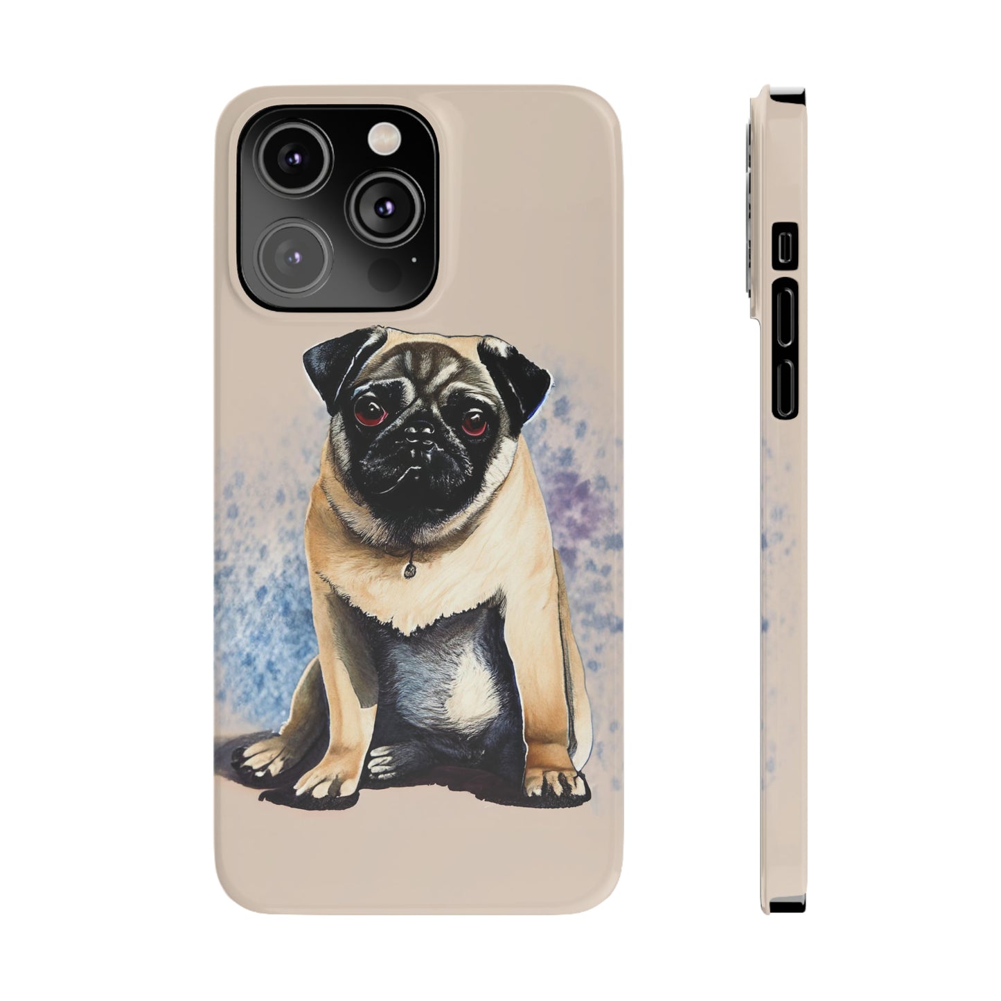 Pug Charm: Jimmy Reefs Slim Pug Edition Case