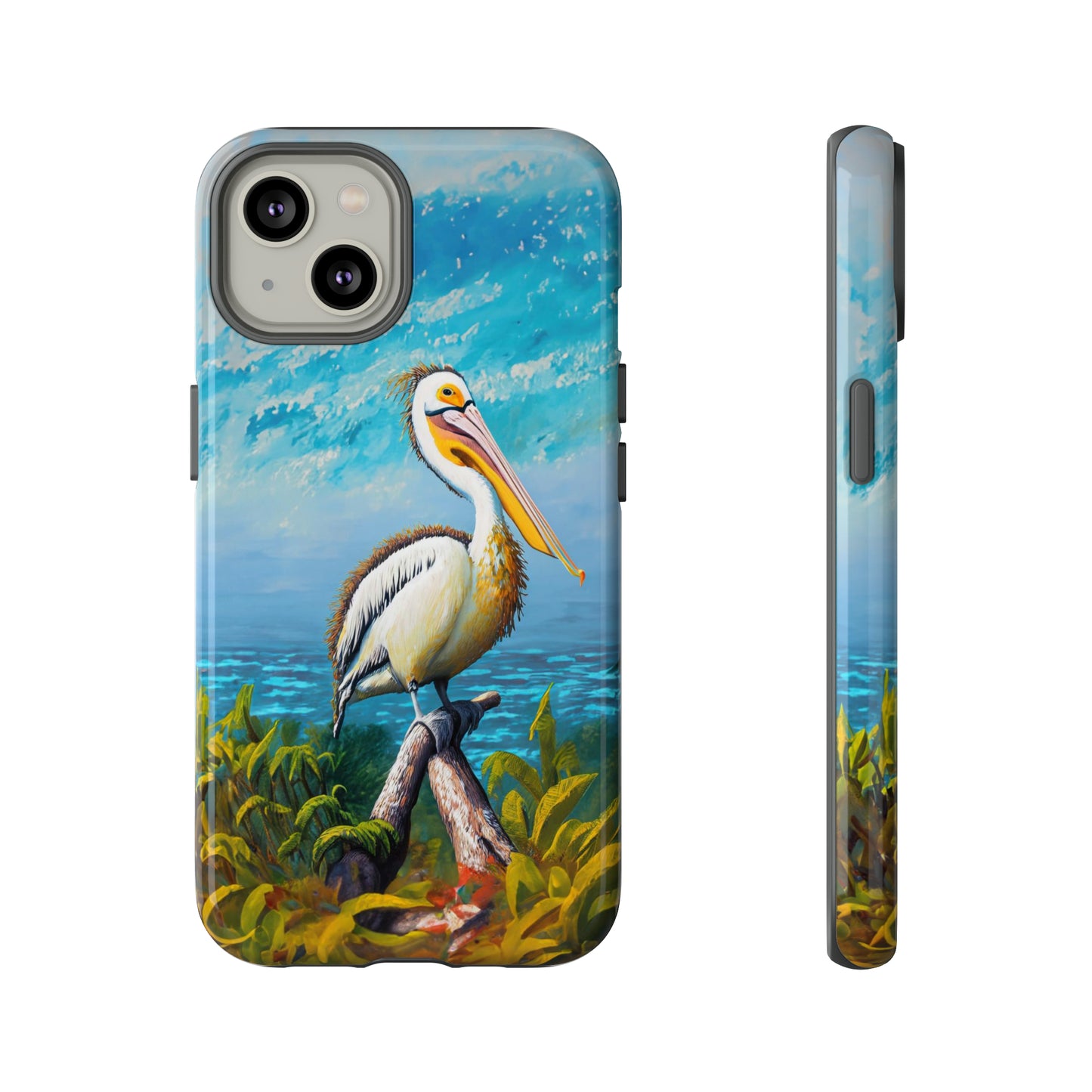 Nature's Guardian: Pelican Edition Tough Phone Case